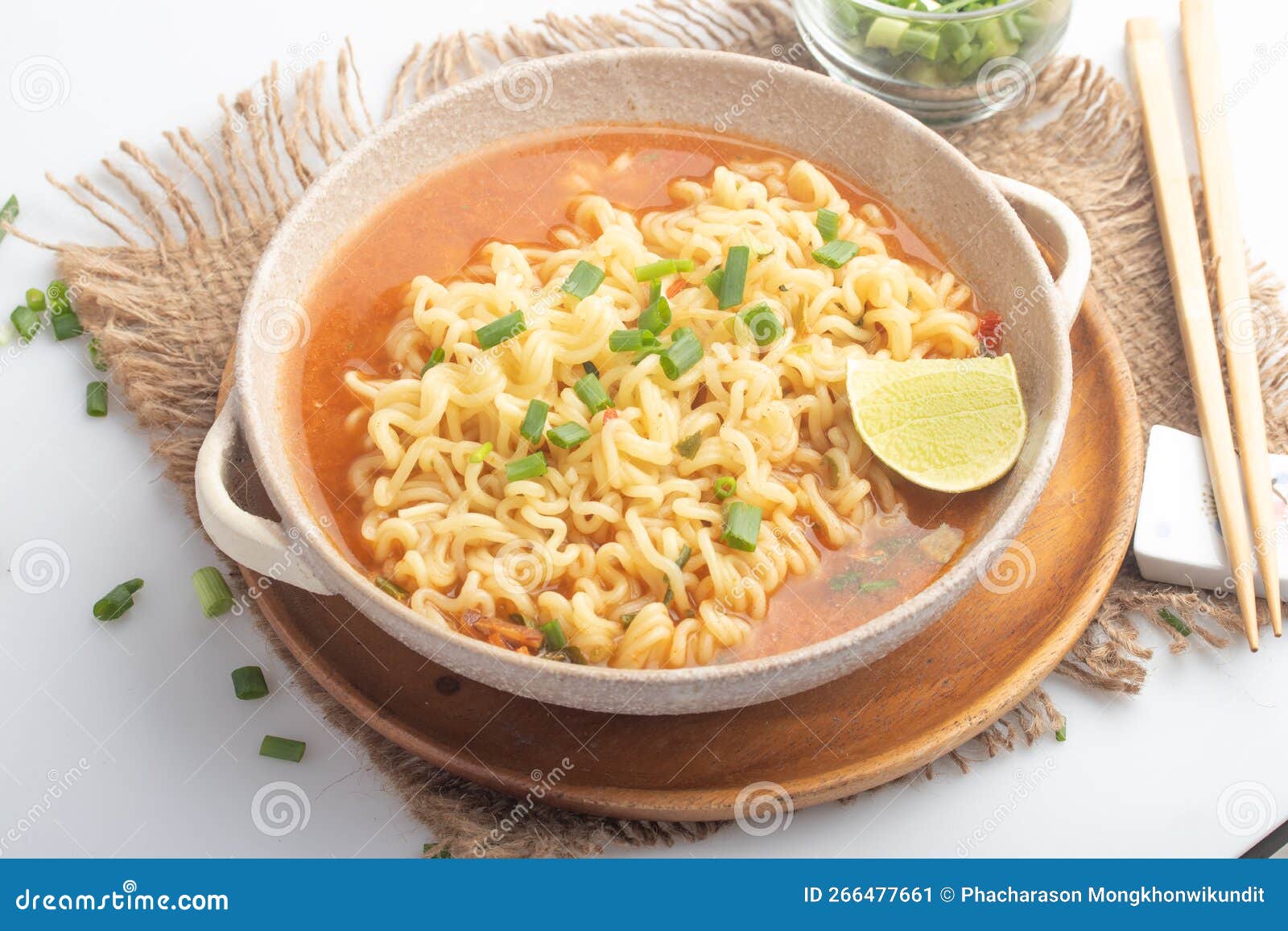 Spicy Korean Instant Noodles in a Cup Stock Image Image of chinese
