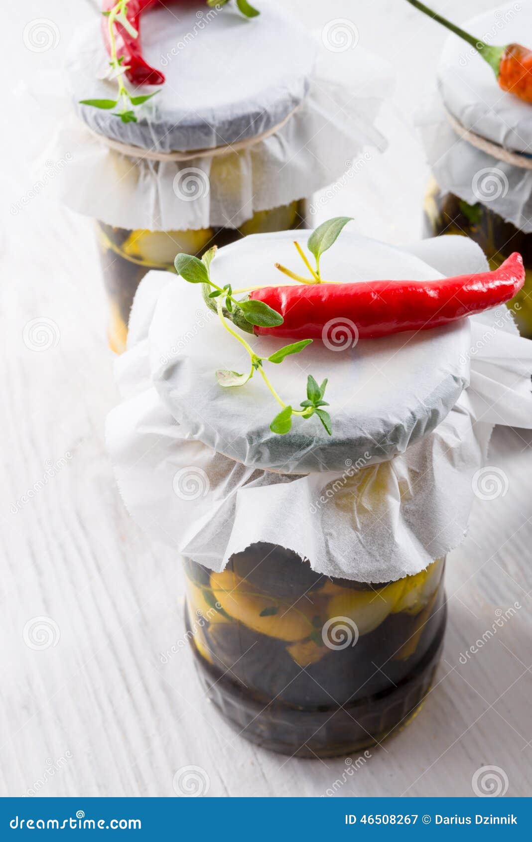 Spicy marinated olives stock image. Image of herbs, background 46508267