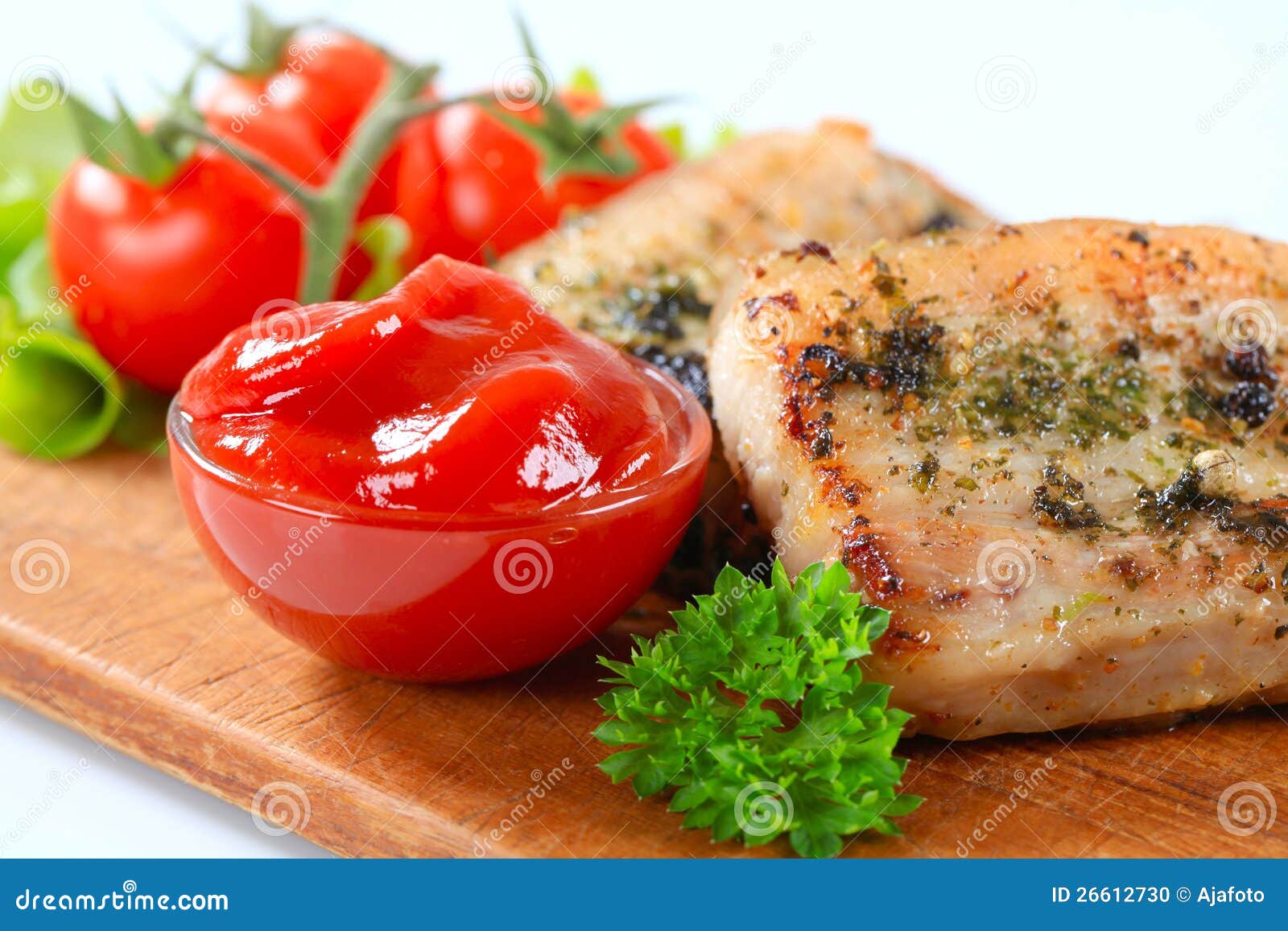 Spicy Pork Belly and Tomato Sauce Stock Photo Image of cooked, fried