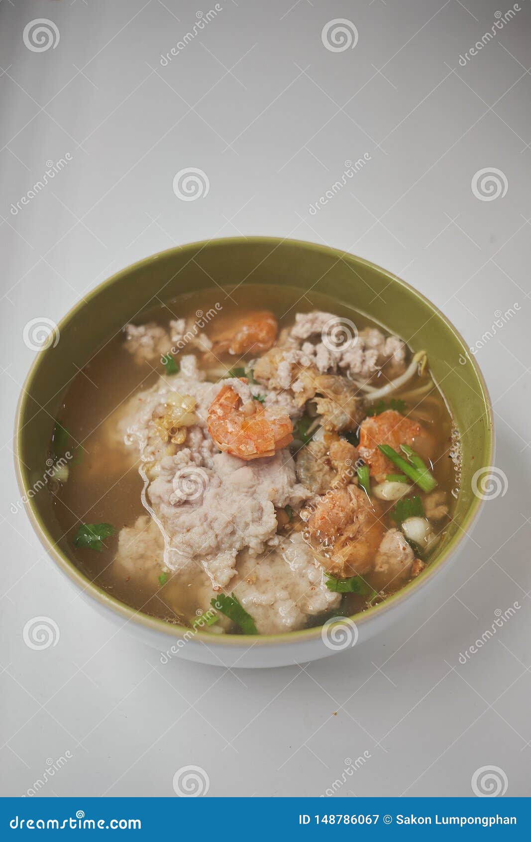 Spicy Pork Stew Noodle Soup. Space for Text Stock Image Image of meal