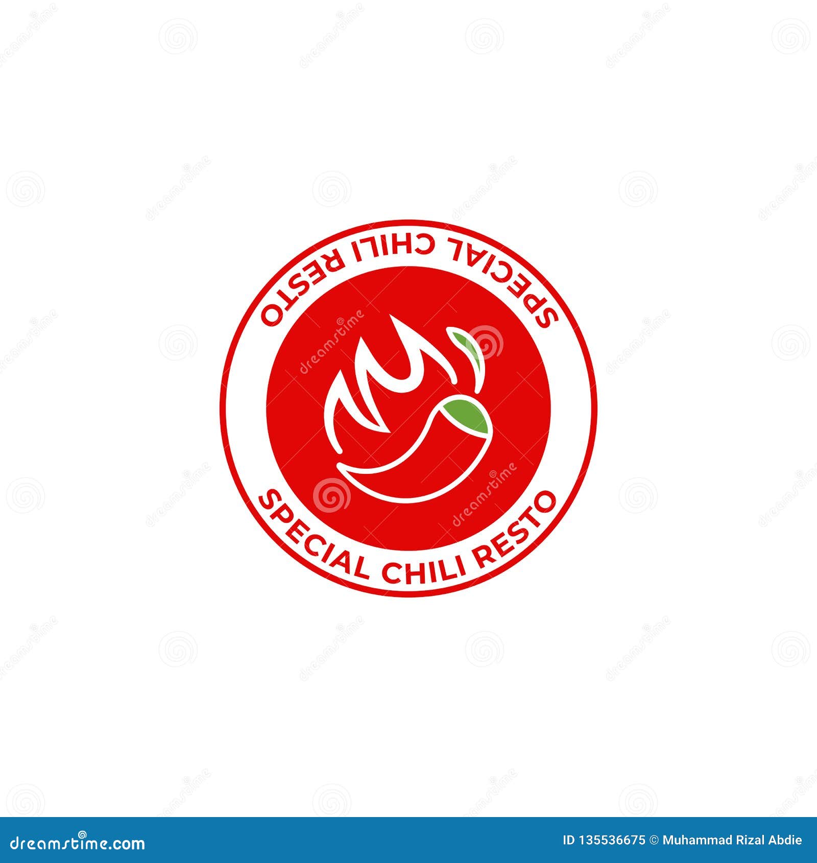 Spicy Restaurant Special Chili Logo Icon Symbol Hot With Fire