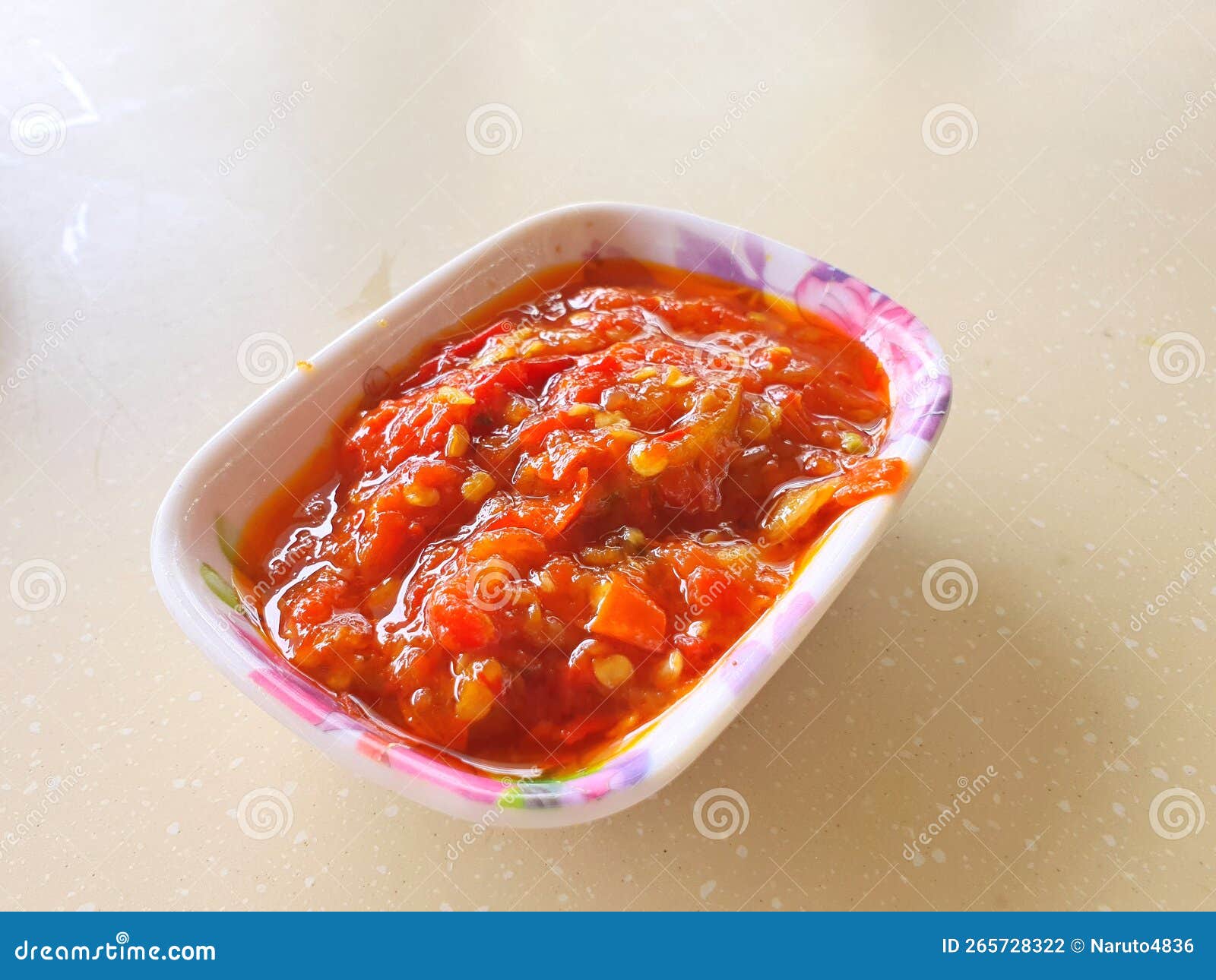 Spicy Sambal chilli stock photo. Image of asian, ayam 265728322