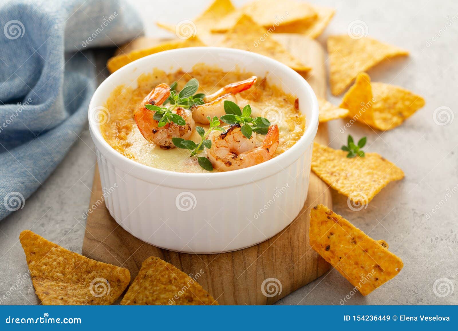 Spicy Seafood Dip in a Ramekin Stock Image Image of cheese, gourmet