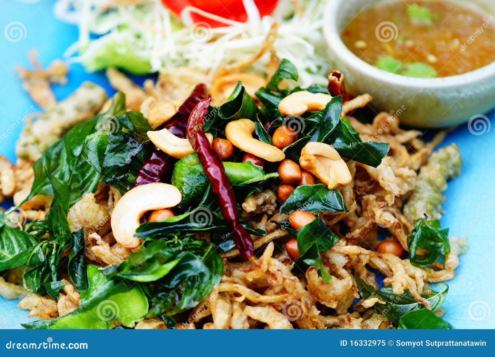 Spicy thai food stock image. Image of spicy, fried, food 16332975