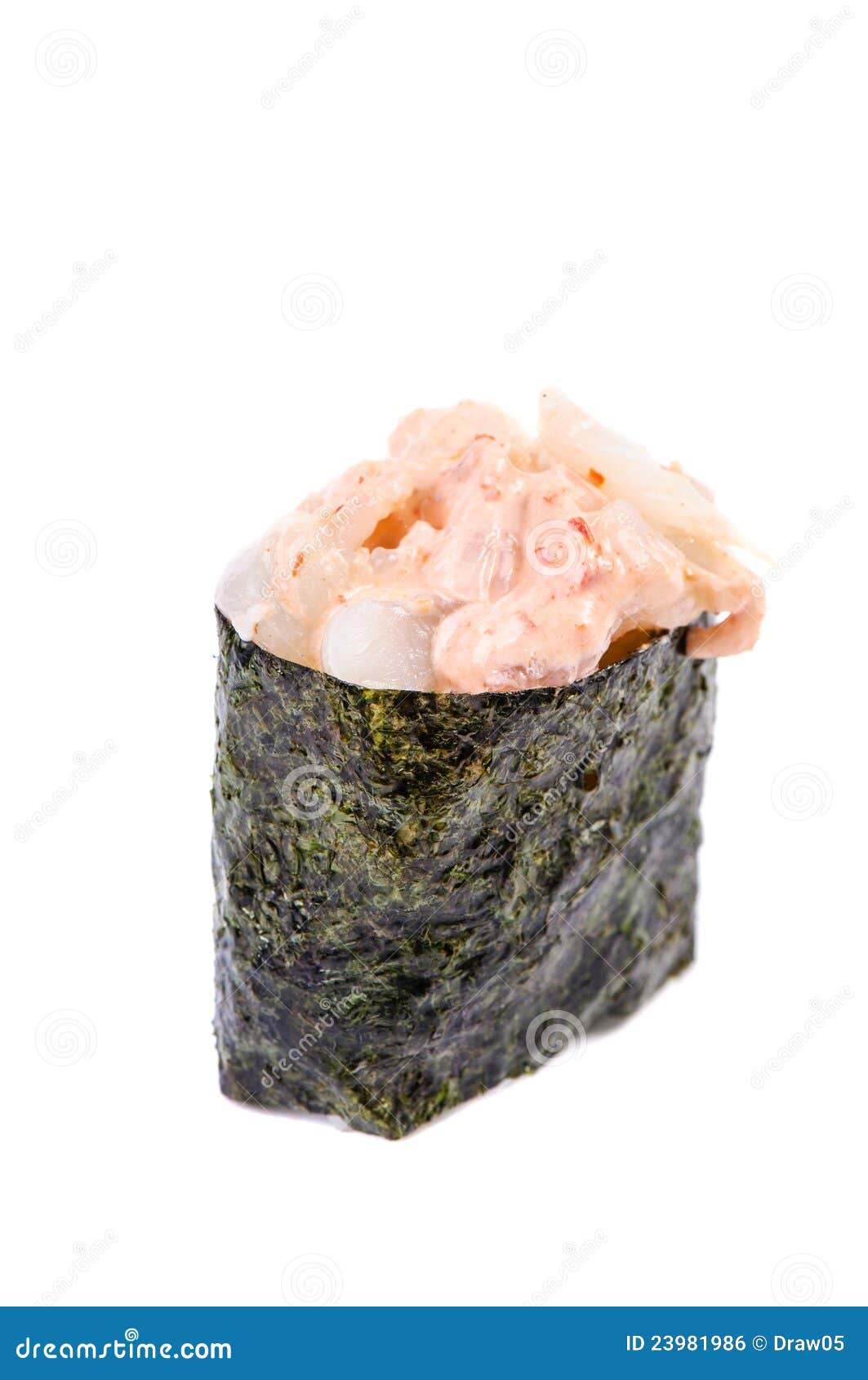 Spicy Tuna (maguro) Gunkan stock photo. Image of ginger 23981986