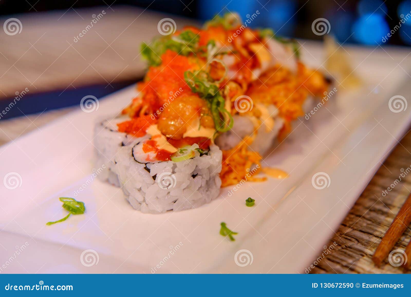 Volcano roll