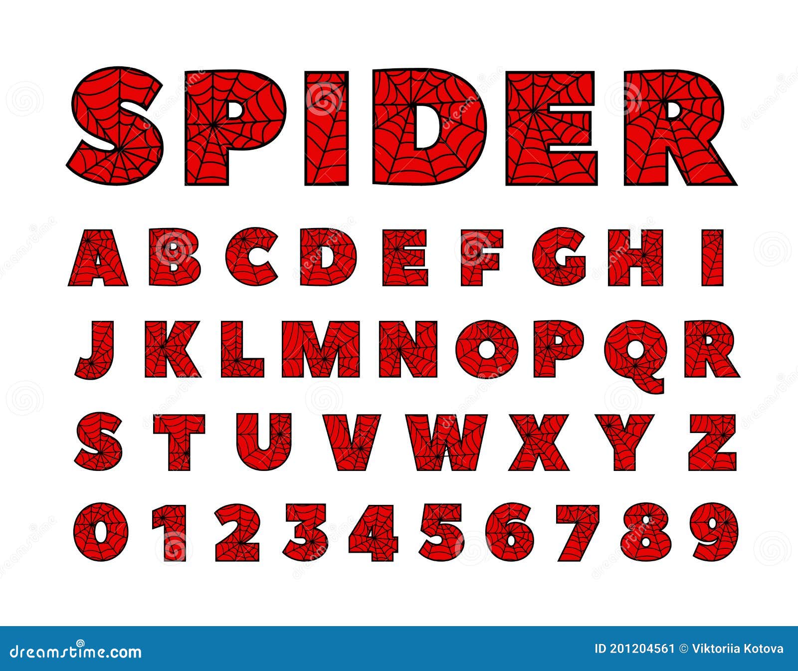 spider-font-spiderman-alphabet-black-letters-on-red-background