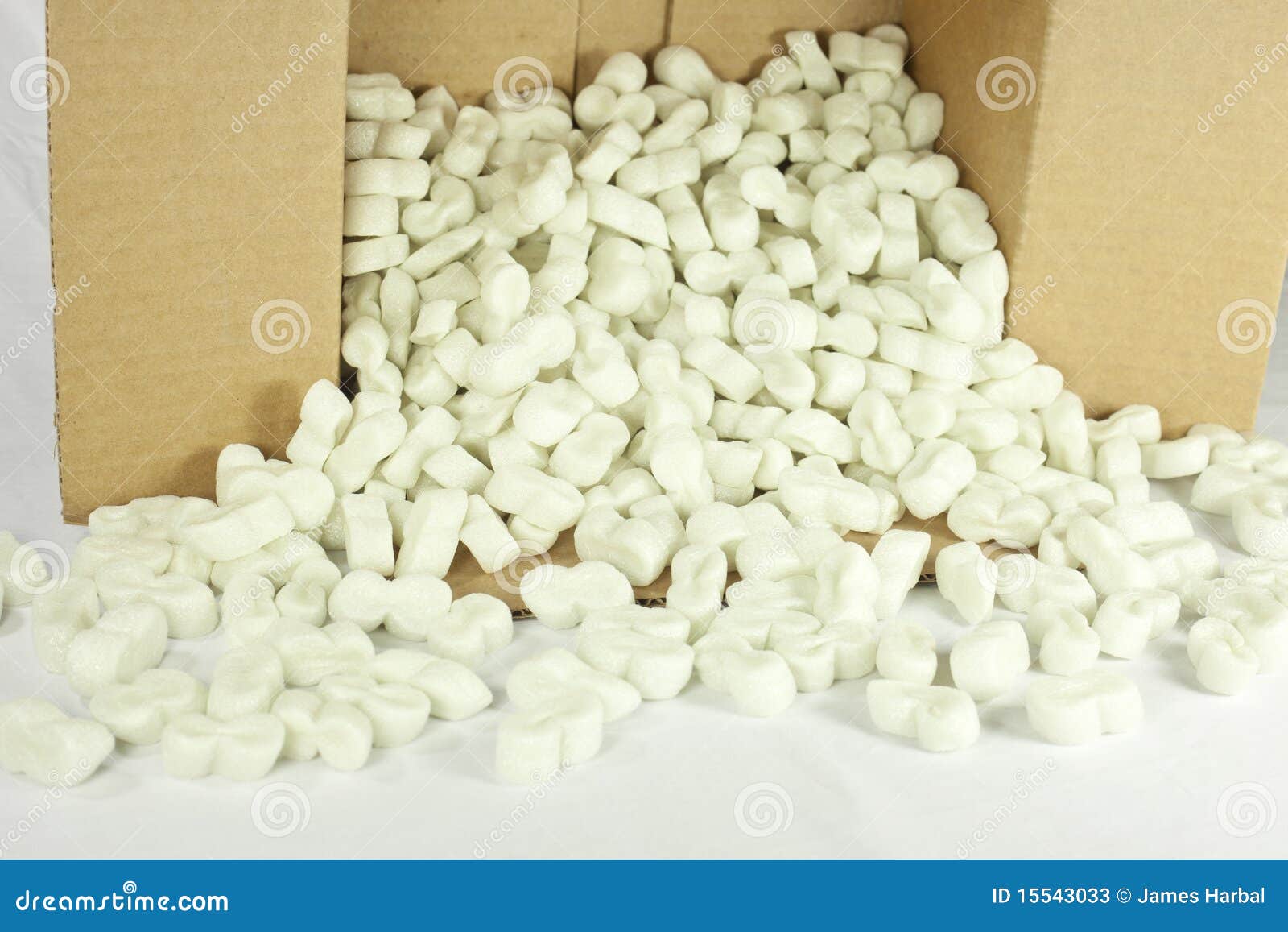 Peanuts Spilling From Jar Top View RoyaltyFree Stock Image