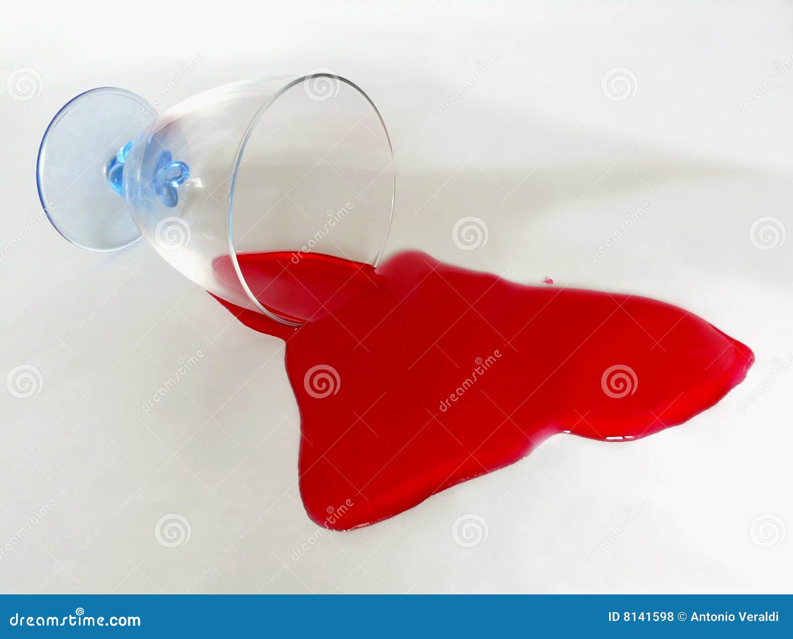 Spilled drink stock photo. Image of glossy, isolated, glass 8141598