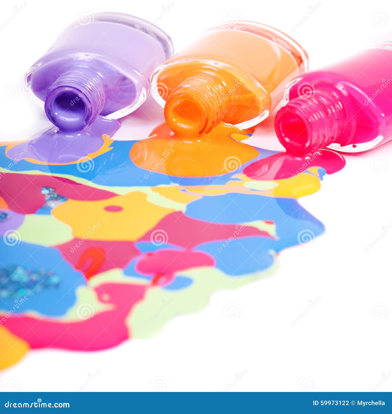 Spilled nail polish stock photo. Image of drip, enamel 59973122