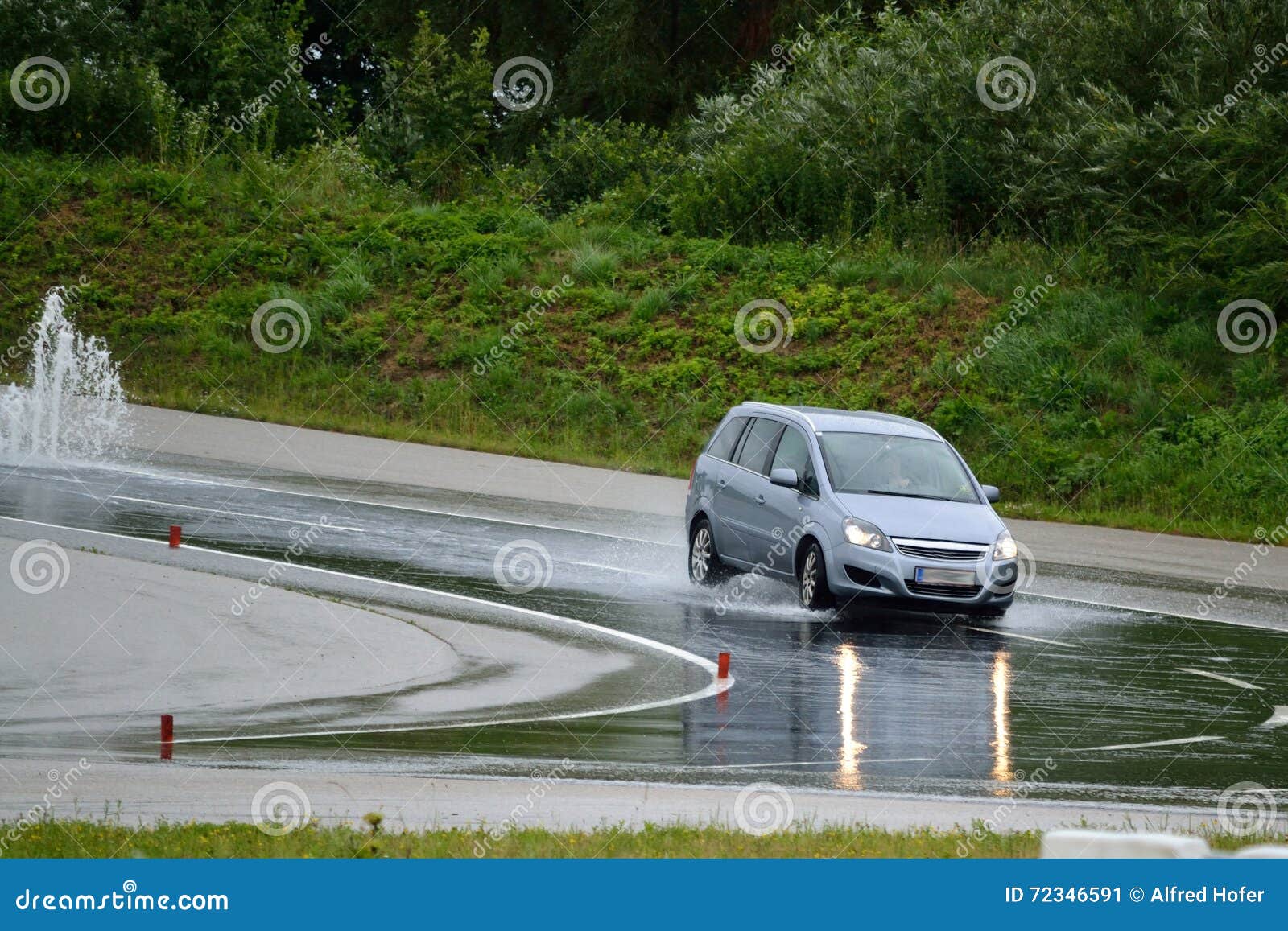Spin Rate with Car Driving Training Stock Image Image of adhesion