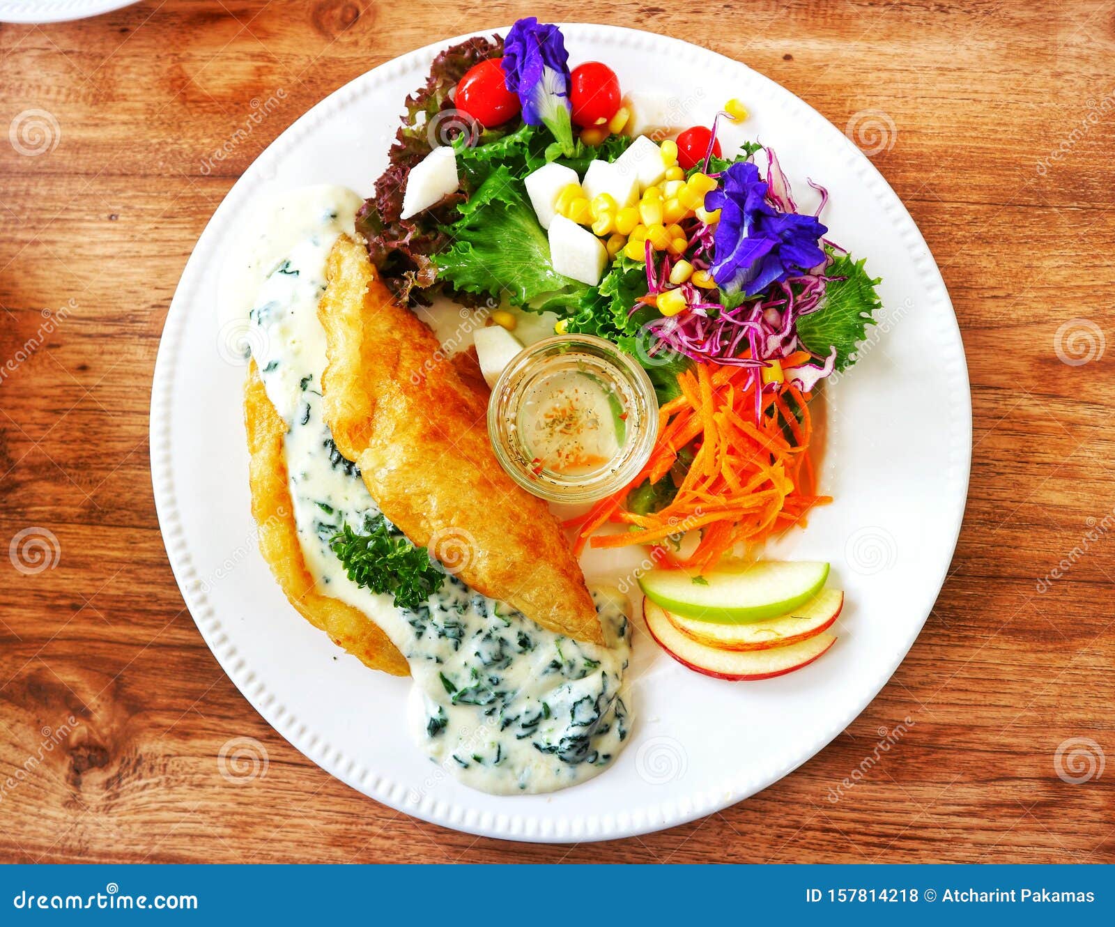 Spinach with cheese stock photo. Image of cheese, salad - 157814218