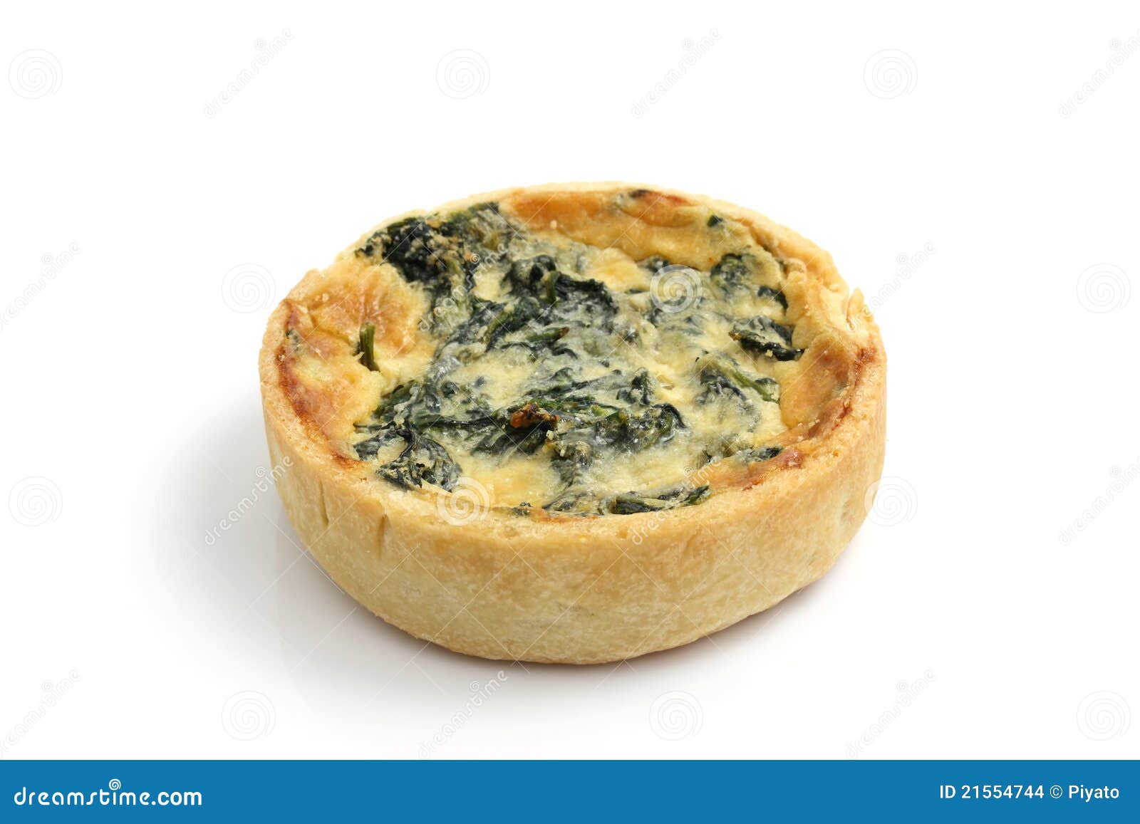 Spinach quiche pie stock photo. Image of cheese, dish - 21554744