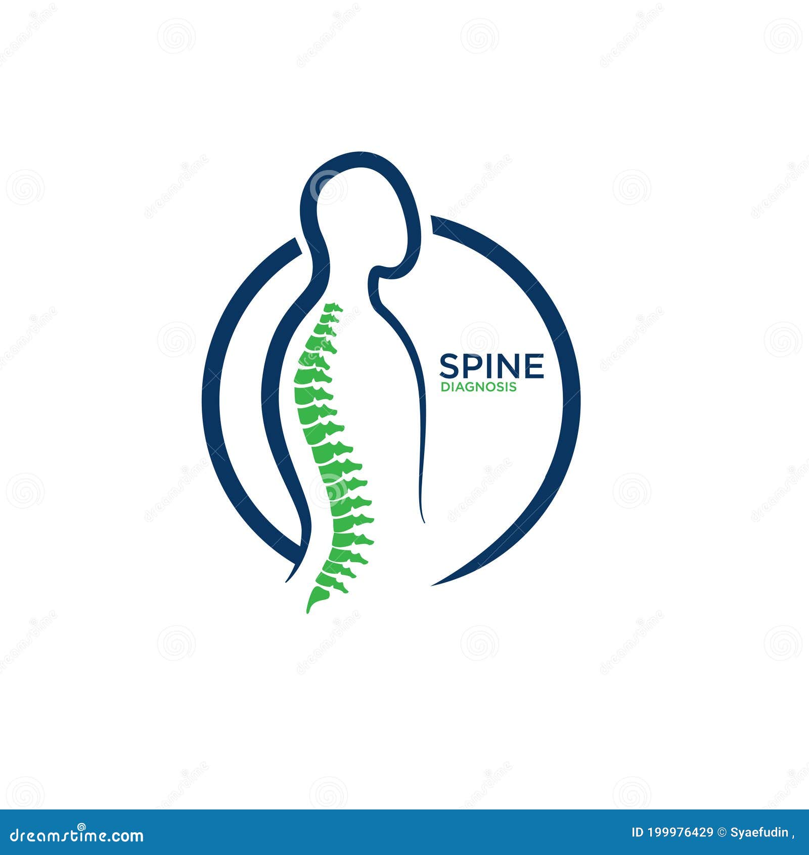 Spine Logo Designs Simple Modern for Medical Check and Company Stock Vector  - Illustration of hospitality, nature: 199976429
