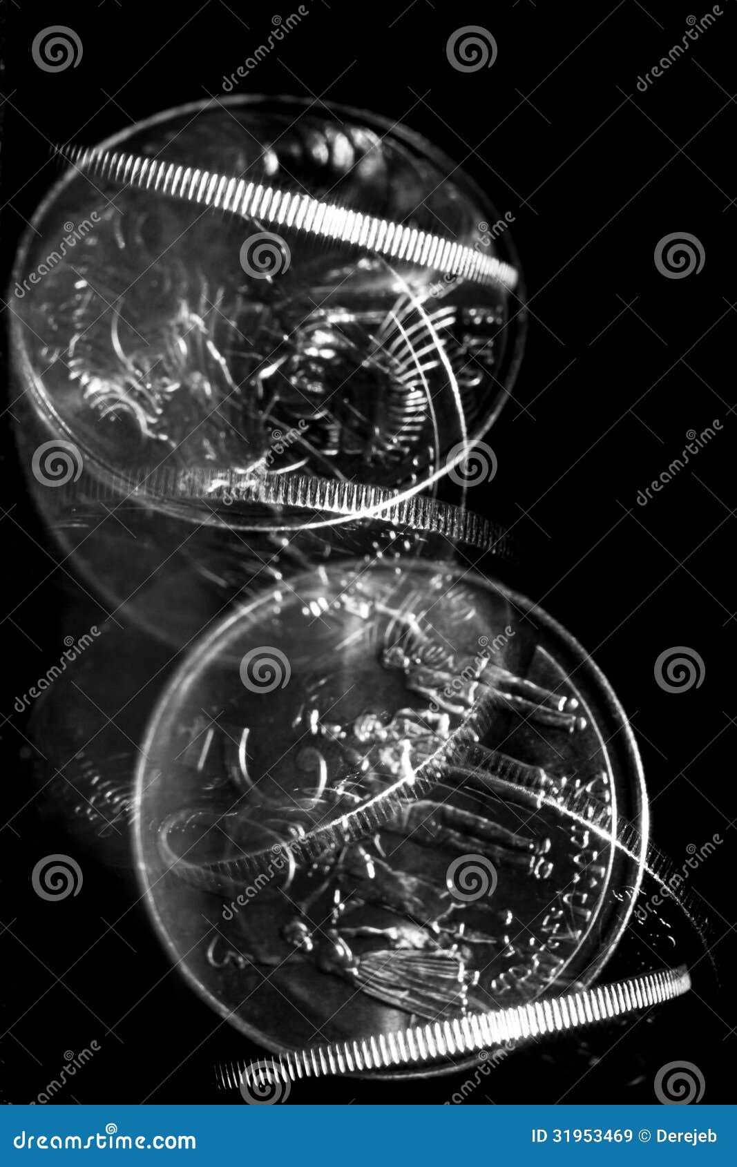 Spinning Coin stock image. Image of spin, motion, abstract 31953469
