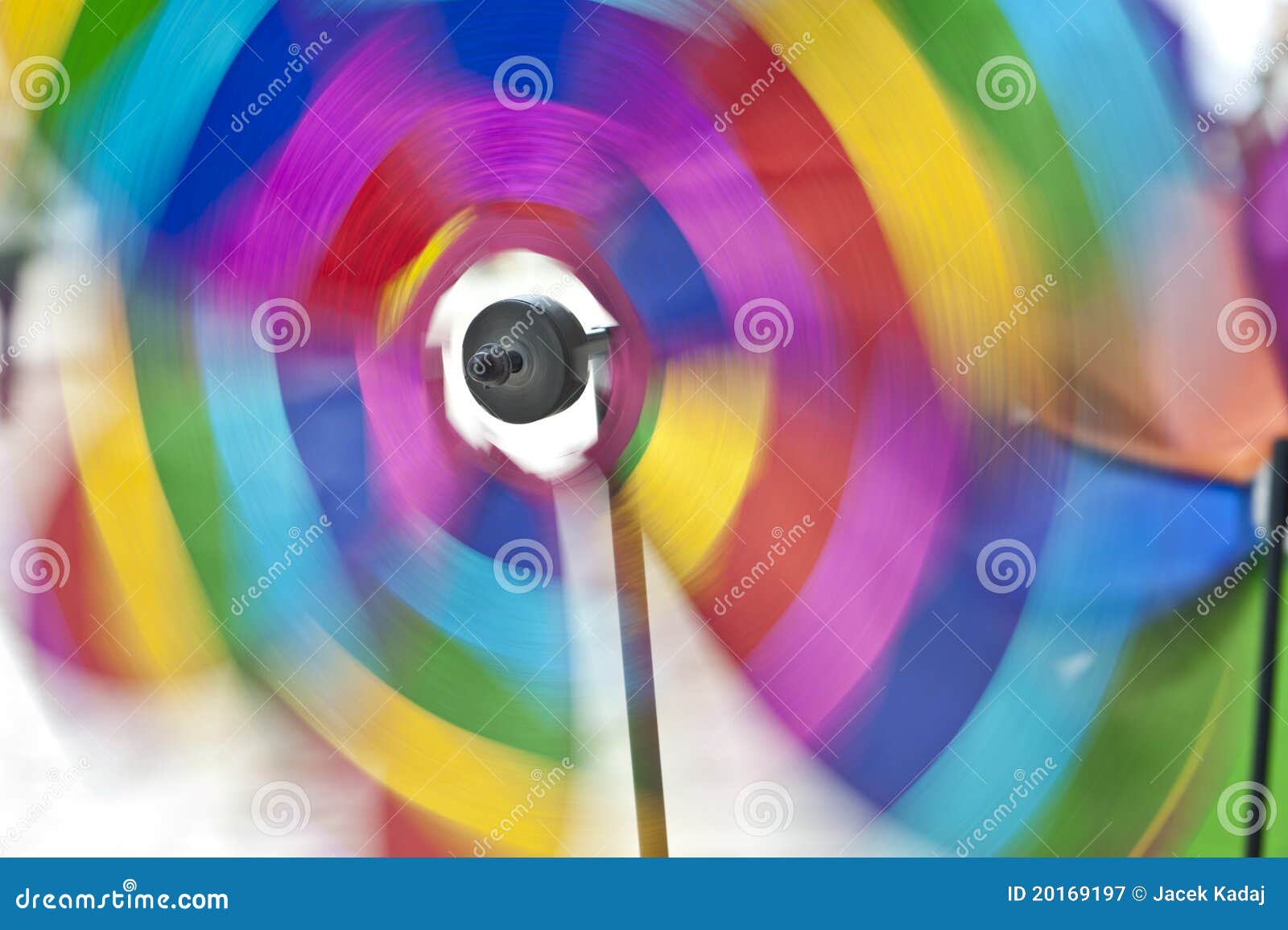 Spinning pinwheel colors stock image. Image of object 20169197