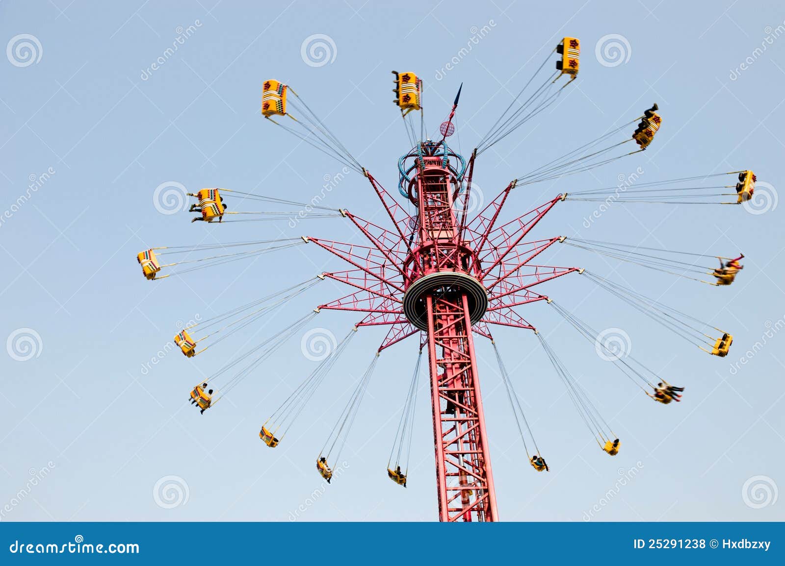 Spinning swing stock photo. Image of roundabout, round 25291238