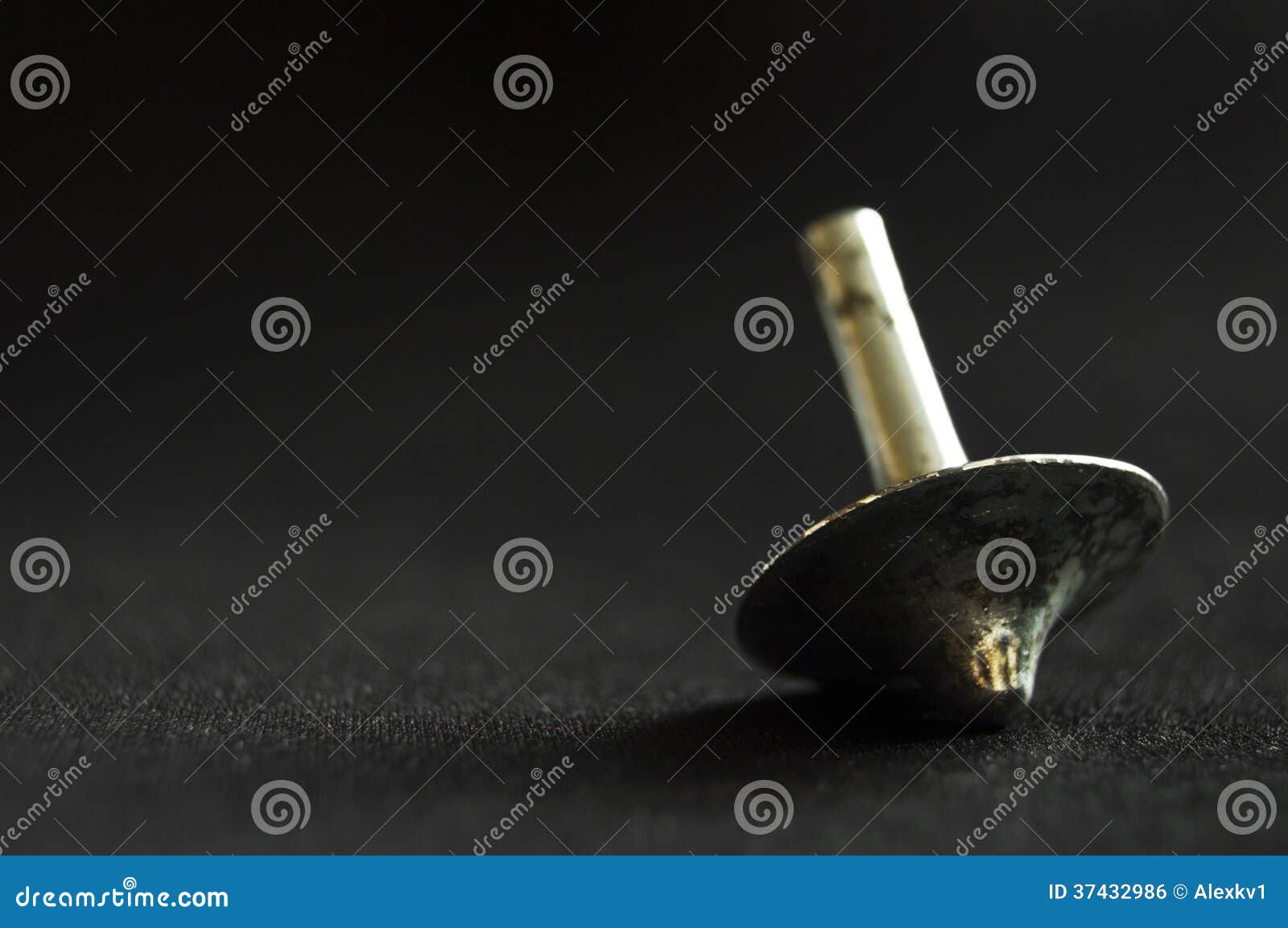 Spinning top stock photo. Image of spin, motion, depth 37432986