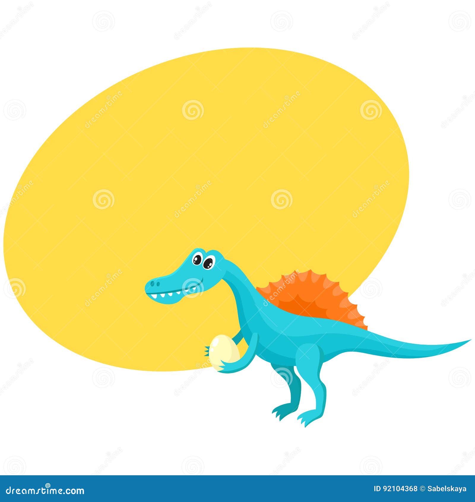 Duendes Animados Do Caráter Do Dinossauro Ilustração do Vetor