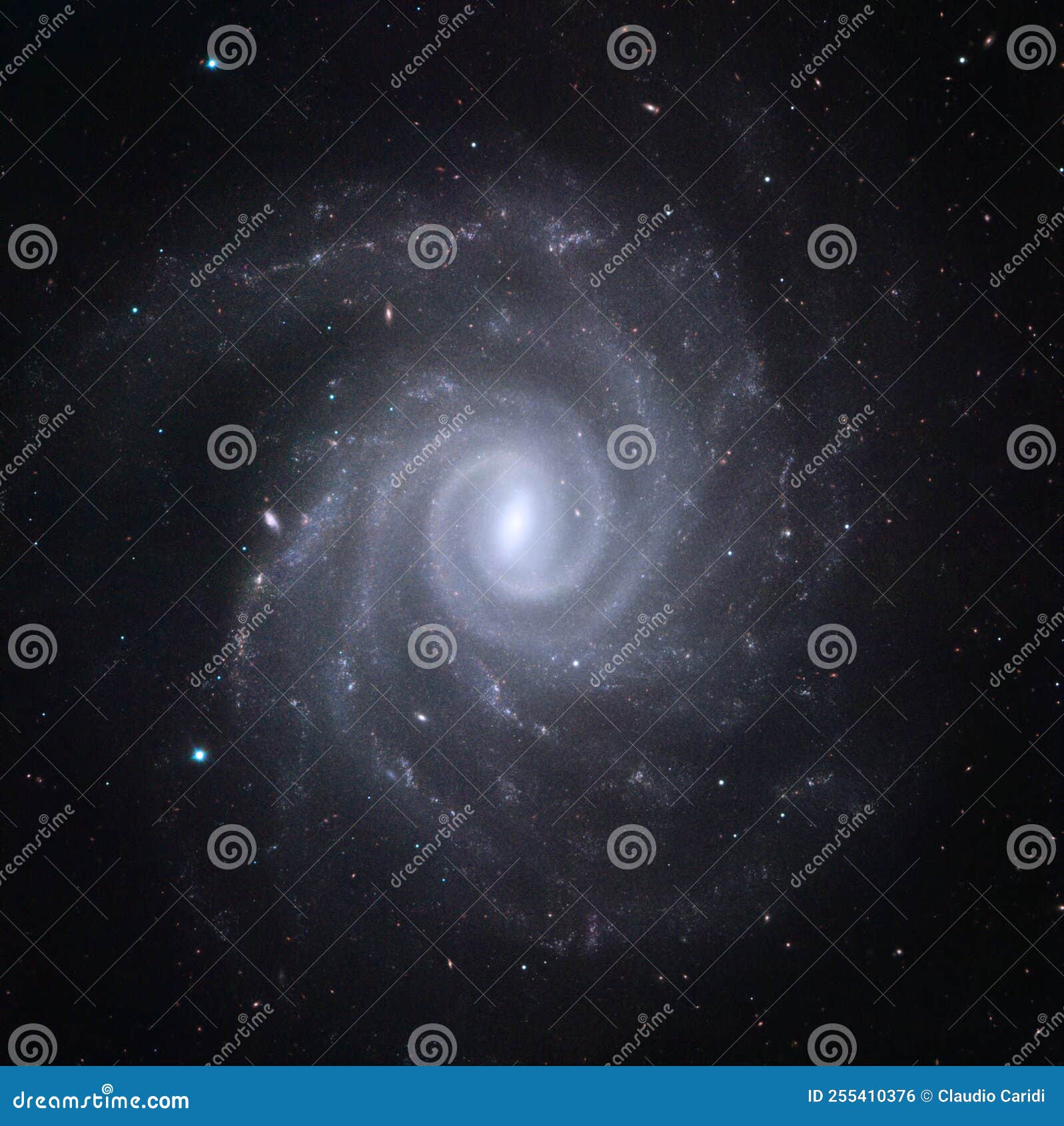 spiral galaxy ngc 1042. s of this picture furnished by eso