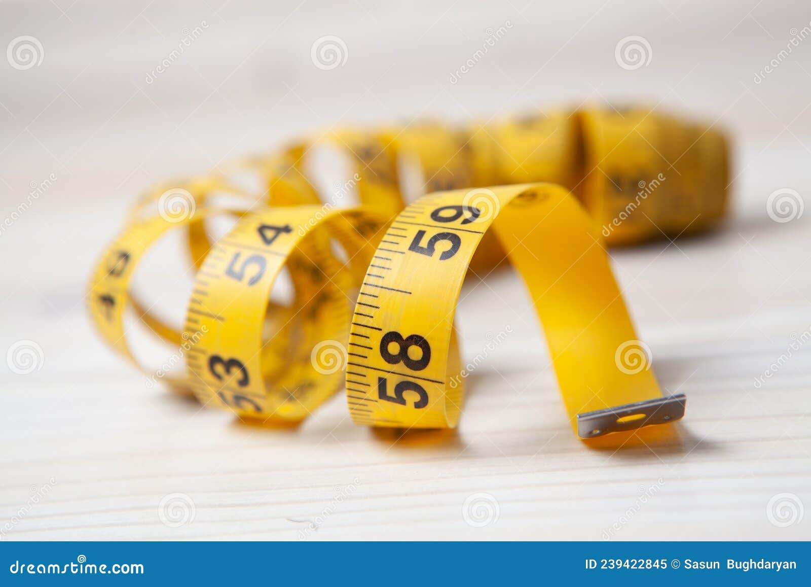 Spiral measuring tape stock image. Image of hobbies 239422845