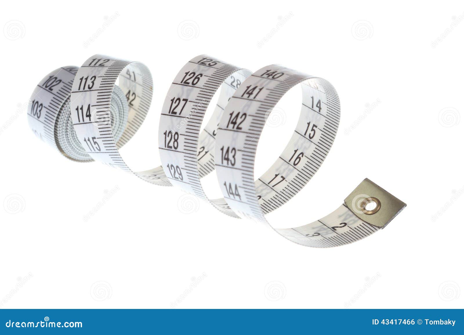 Spiral measuring tape stock photo. Image of centimeter 43417466