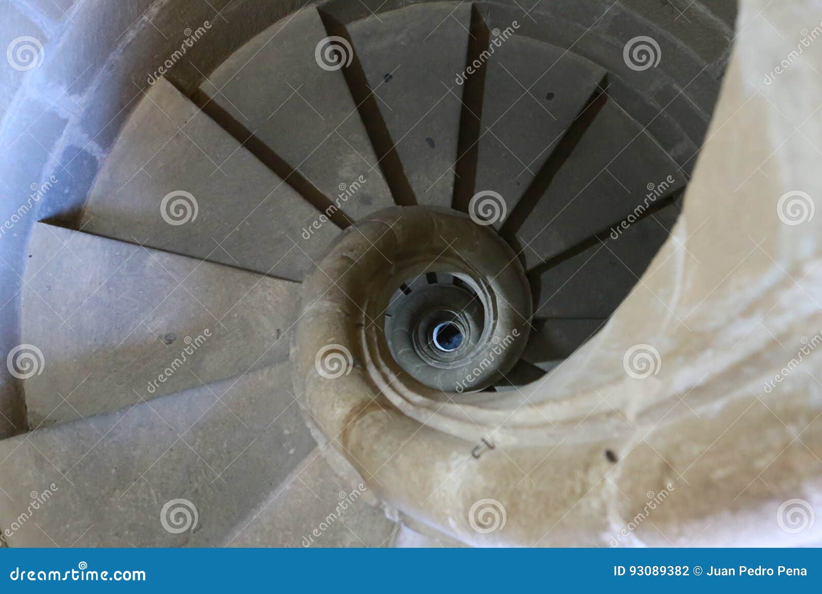 spiral staircase of the cathedral of baeza