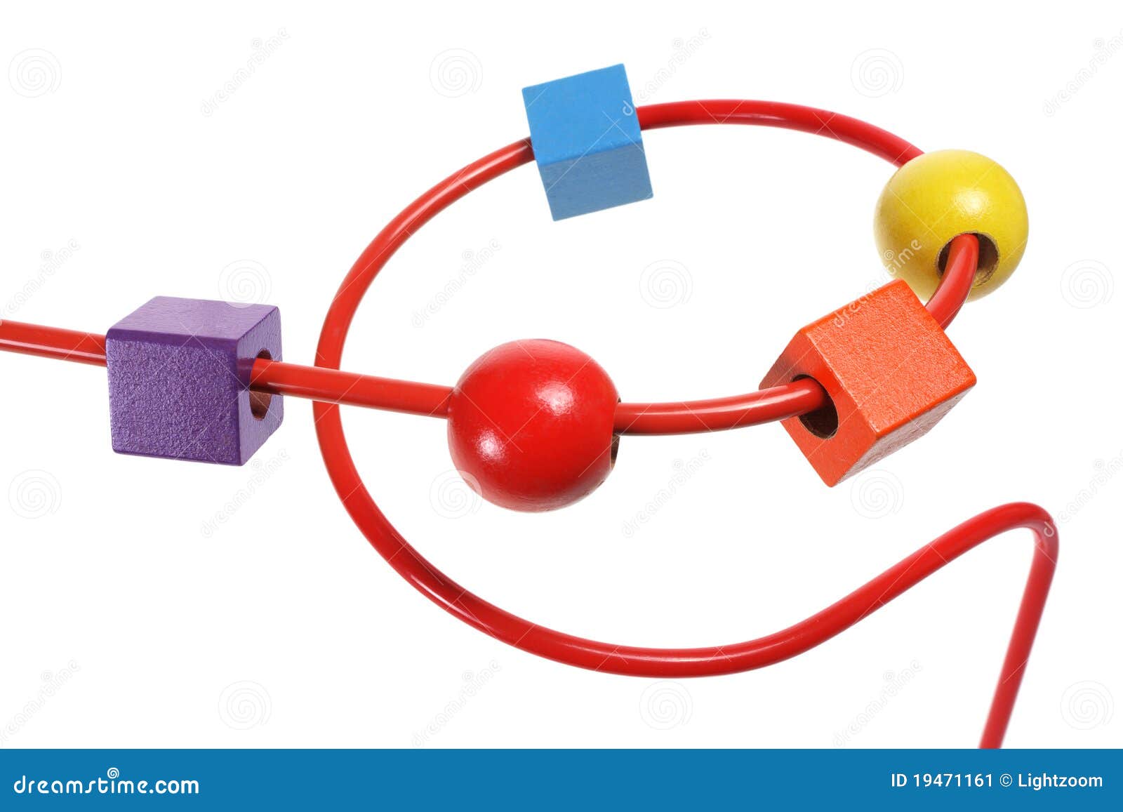 Spiral Toy stock image. Image of life, wires, loops, curves 19471161
