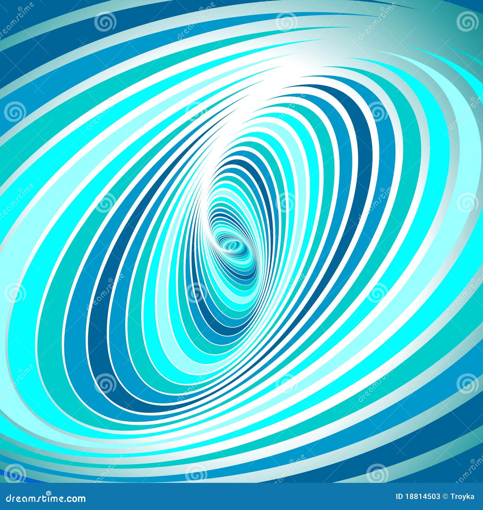 Spiral whirl movement. stock vector. Illustration of illusion 18814503
