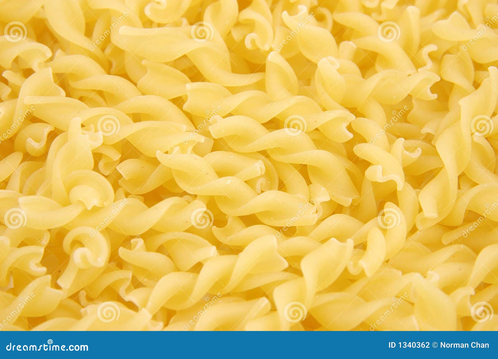Spirals Pasta stock photo. Image of natural, lunch, close 1340362