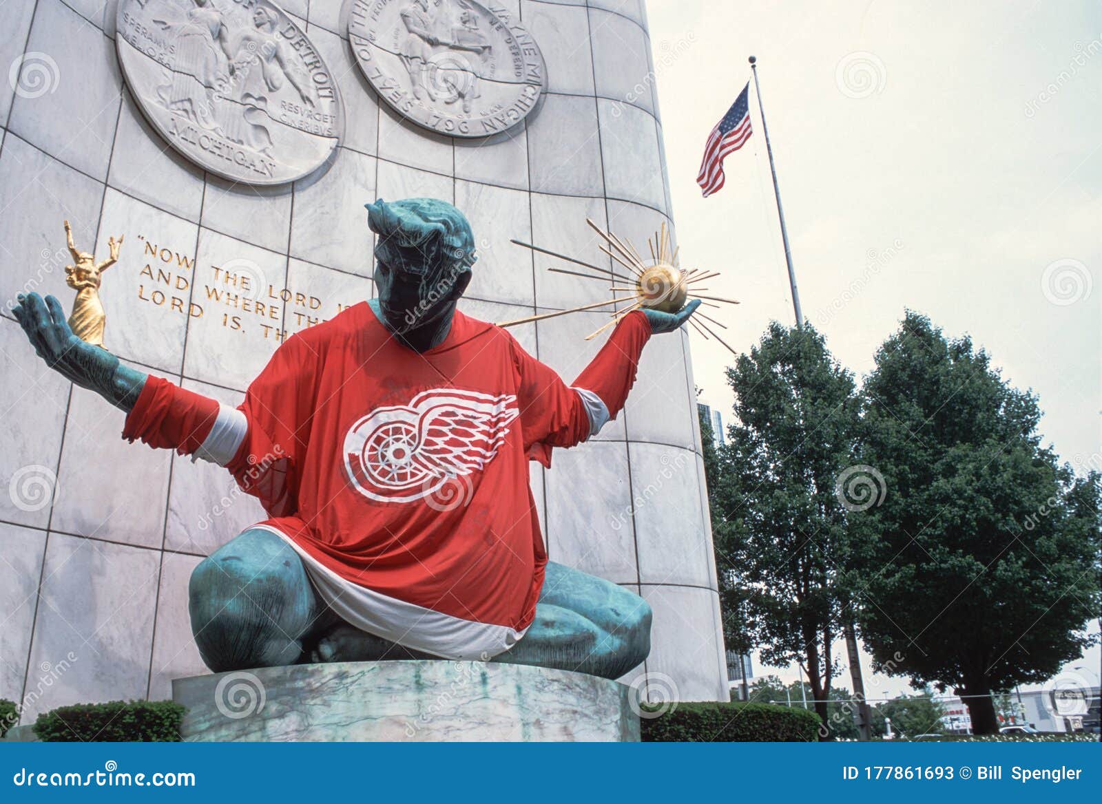 red wings spirit jersey