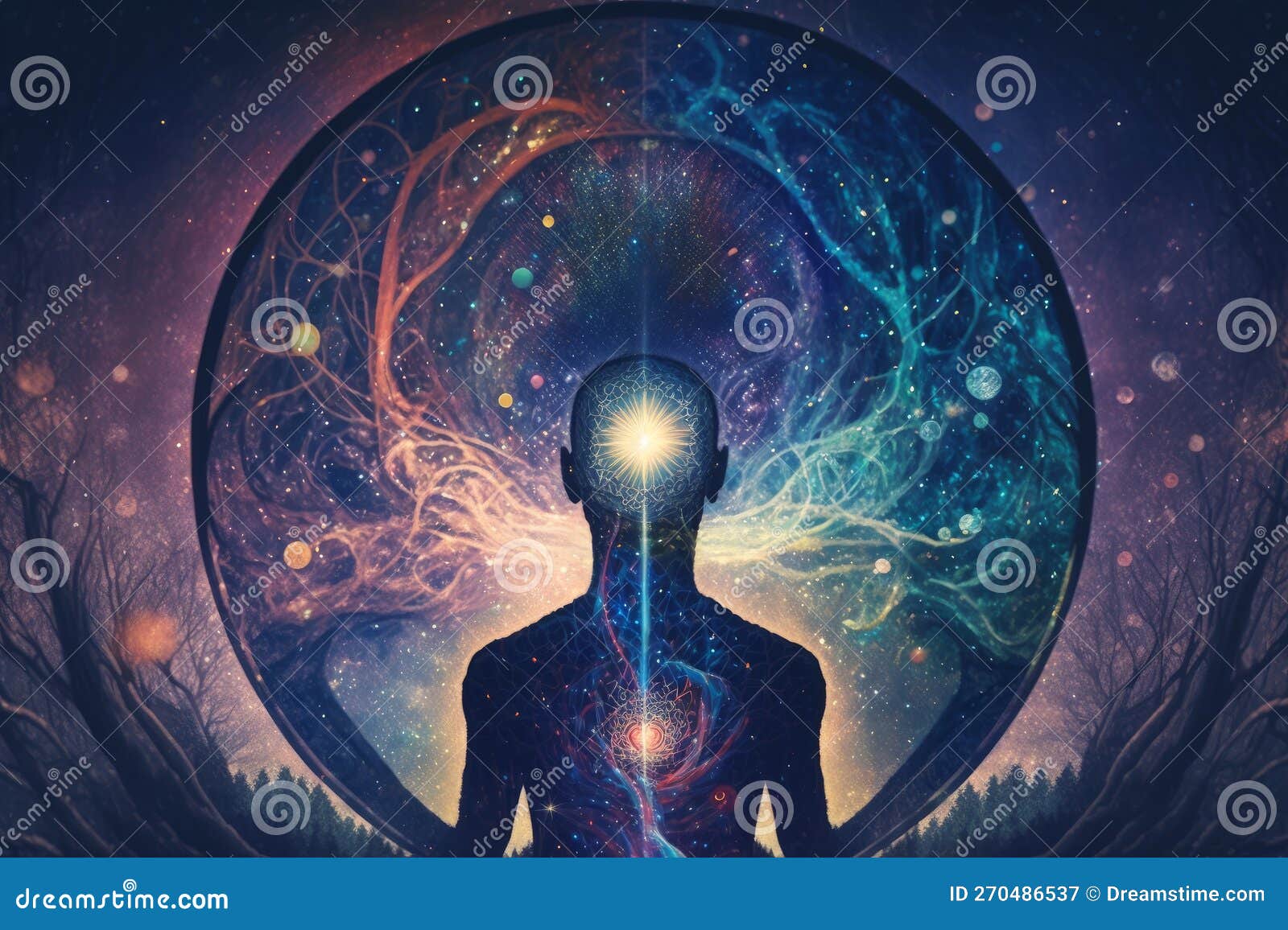 Journey Through The Depths Of The Cosmos, Where Sparkling Stars And(02)
