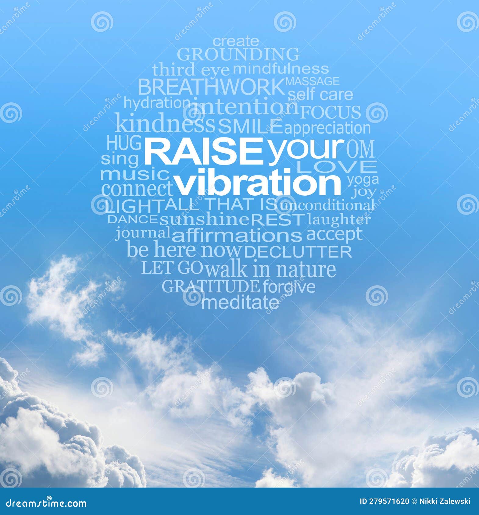 spiritual words to inspire you and raise your vibration wall art