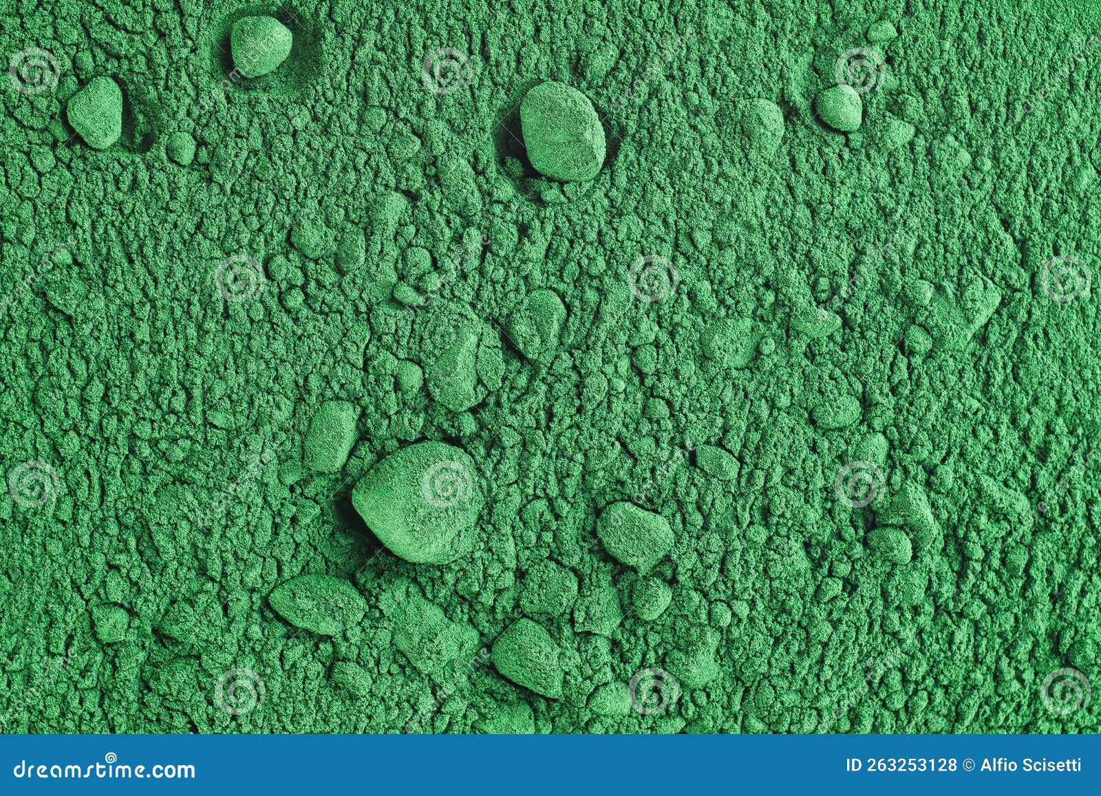Spirulina powder stock photo. Image of iron, cyanobacterium 263253128