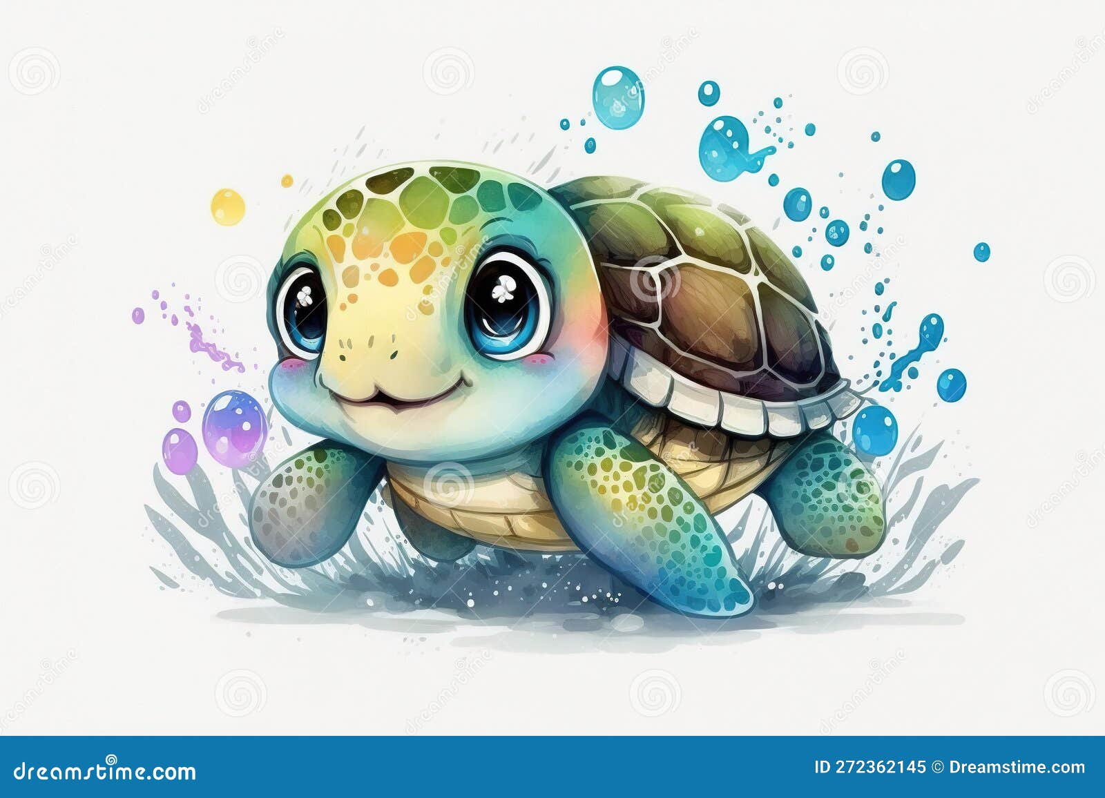 Turtle 🐢Drawing | How to draw a Cute Turtle with color step by step for  beginners | Letter T - YouTube