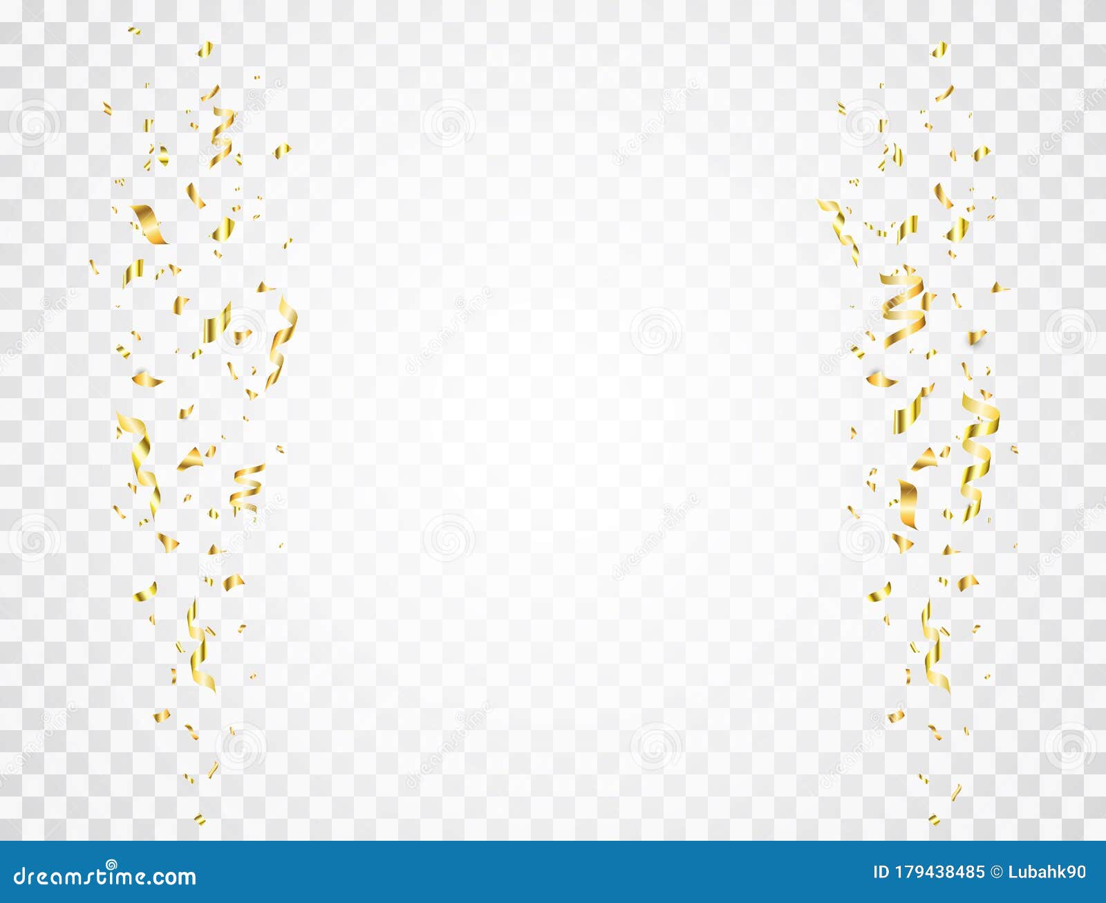 Fond de texture de paillettes de confettis d'or de célébration