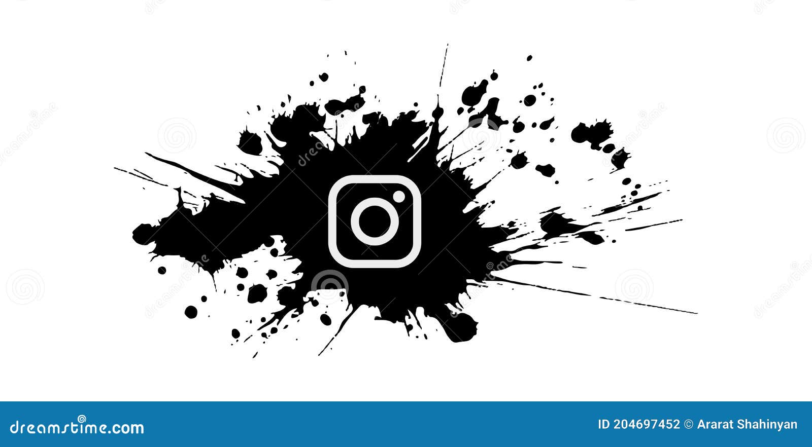 Instagram Logo Black White Stock Illustrations 1 462 Instagram Logo Black White Stock Illustrations Vectors Clipart Dreamstime