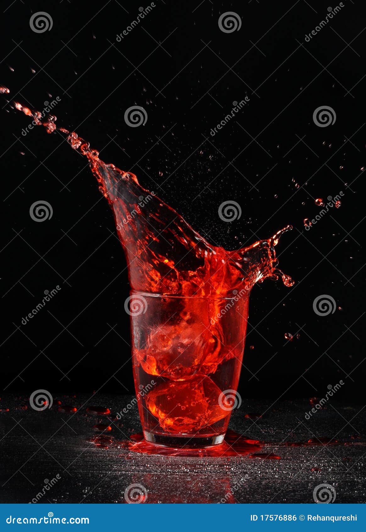 Splashing drink stock photo. Image of water, spill, drops 17576886