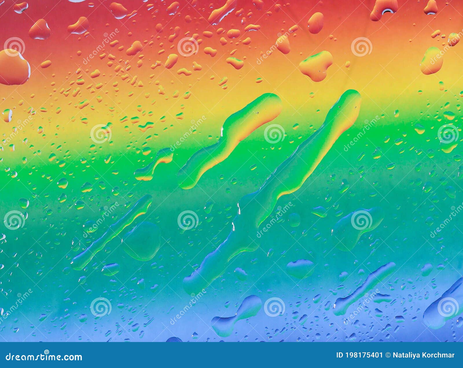 splashing water on a colored background