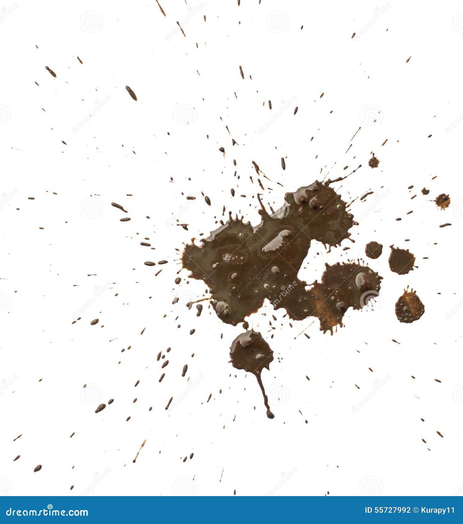 Splattered Mud with Drip Pattern Stock Photo Image of shot, grungy