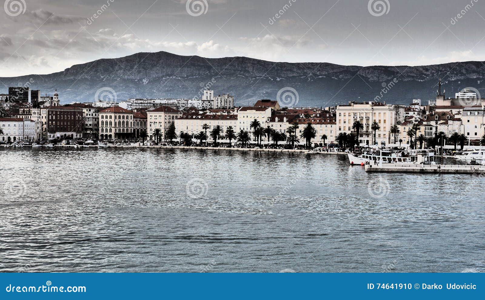 split croatian city on the adriatic sea