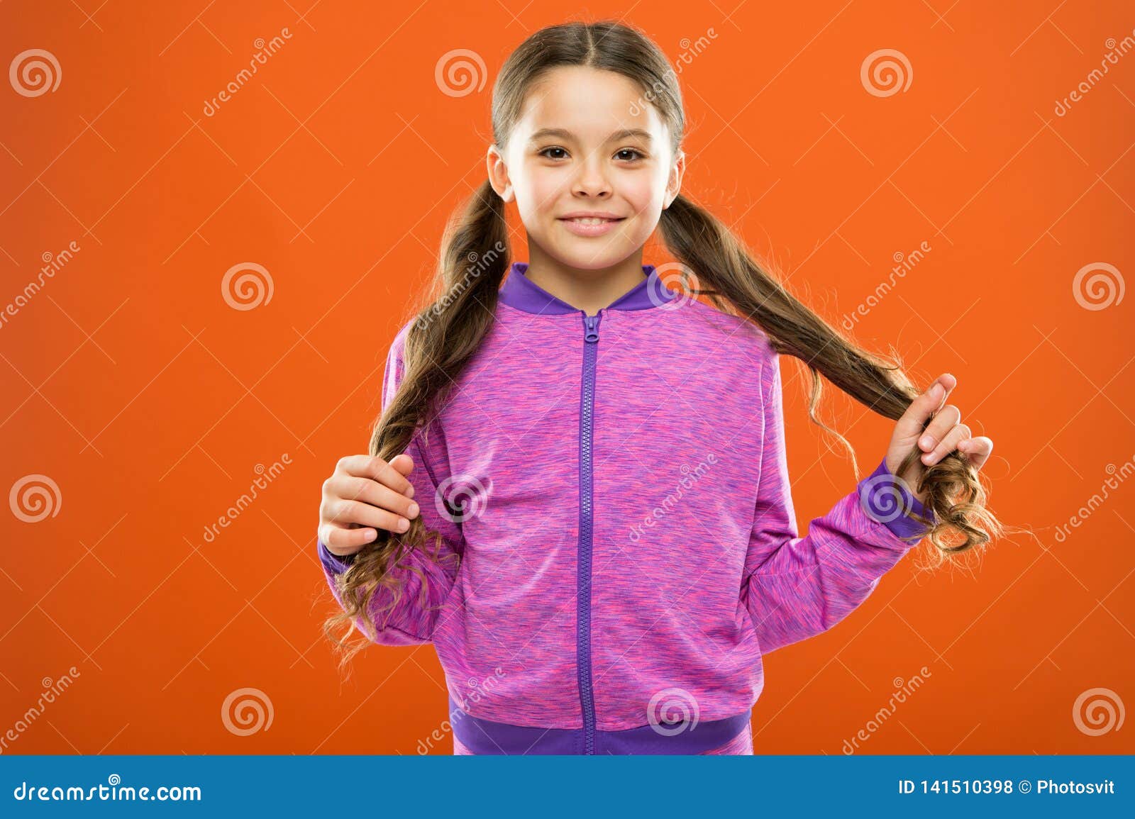 Split Ends Treatment. How To Prevent Split Ends. Treatment Hair Breakage.  Amazing Beauty Remedies for Split Hair Stock Photo - Image of cute, small:  141510398