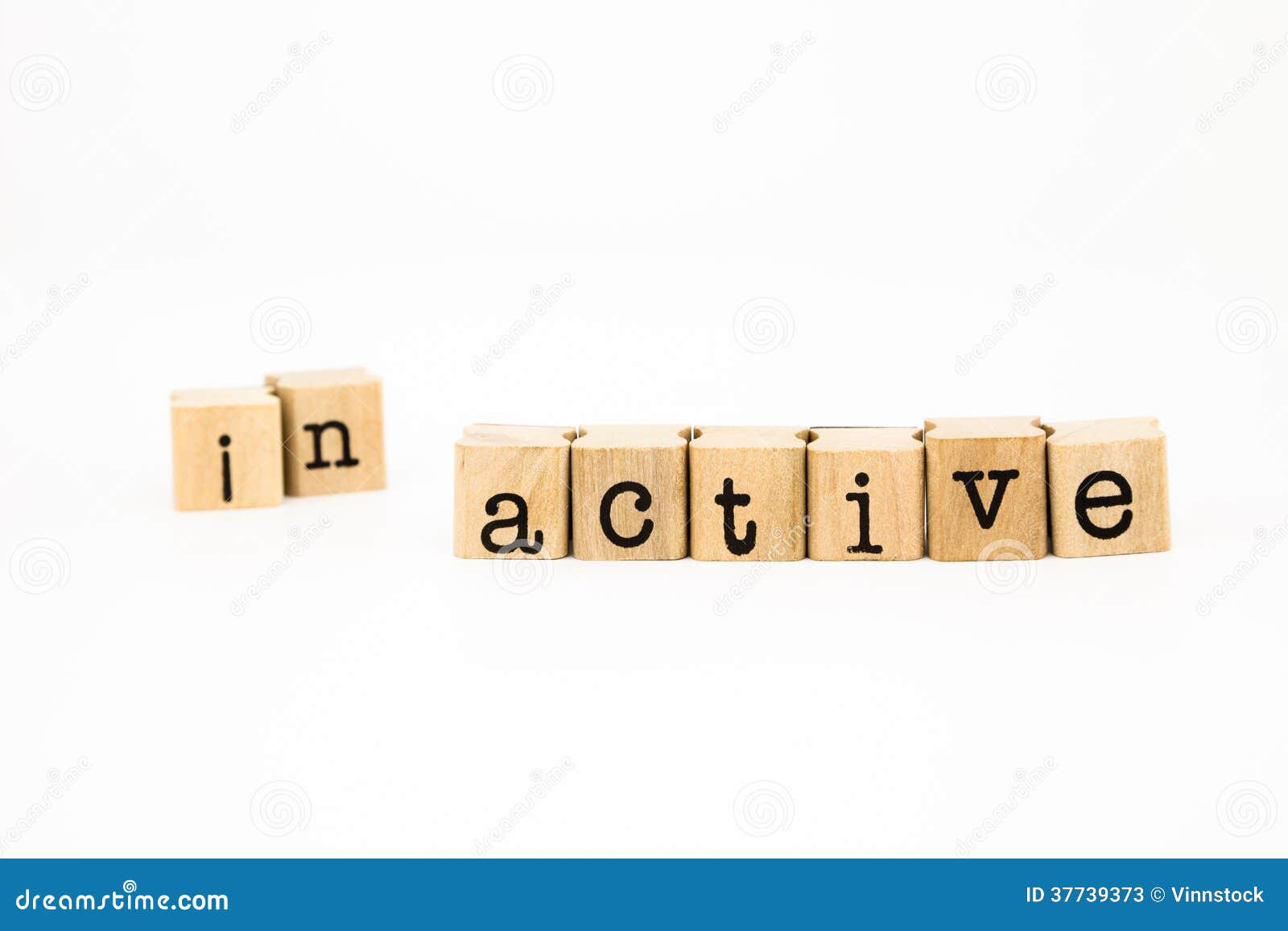 split inactive wording, active wording for motivation concept