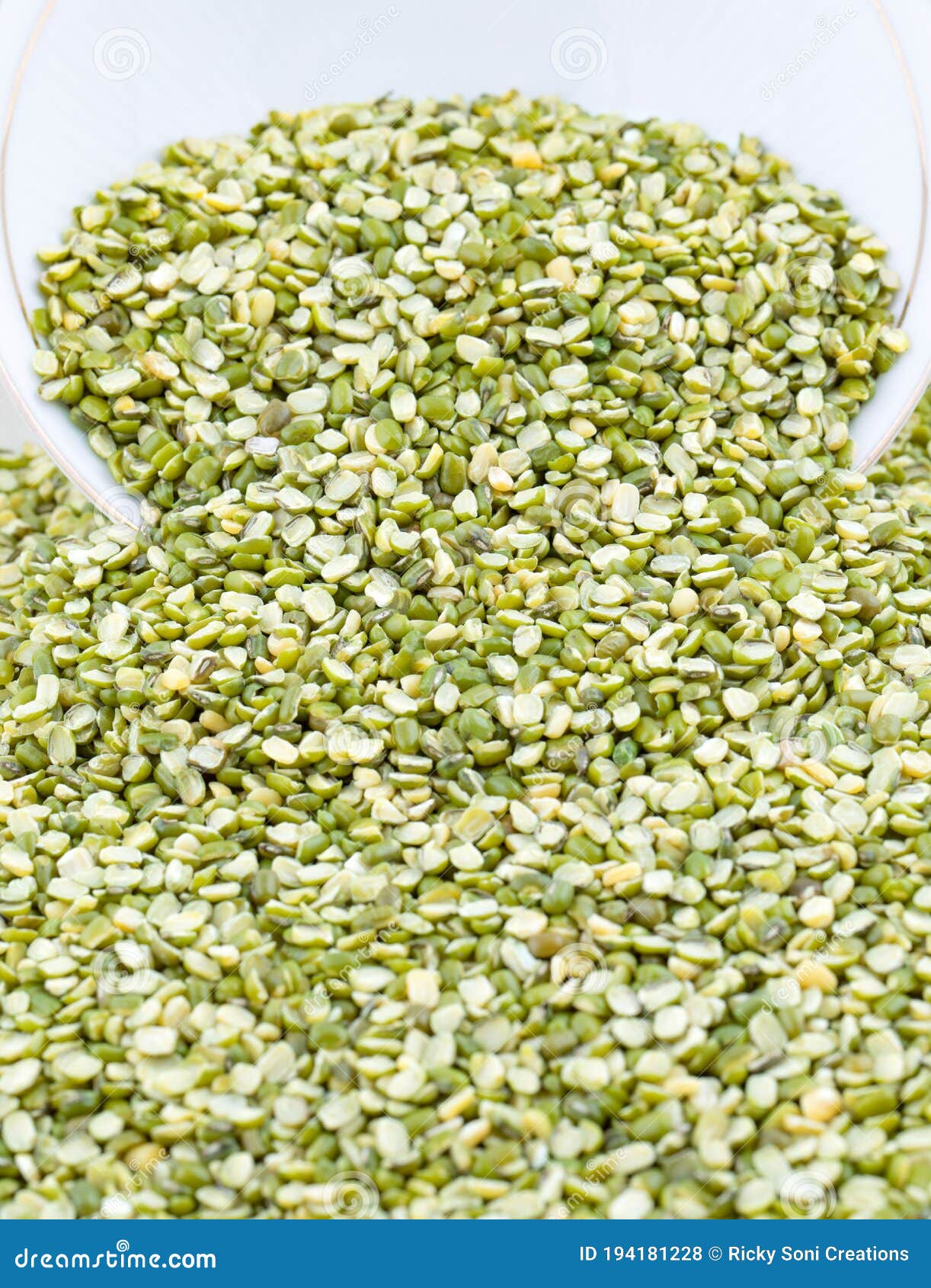 split mung bean lentils