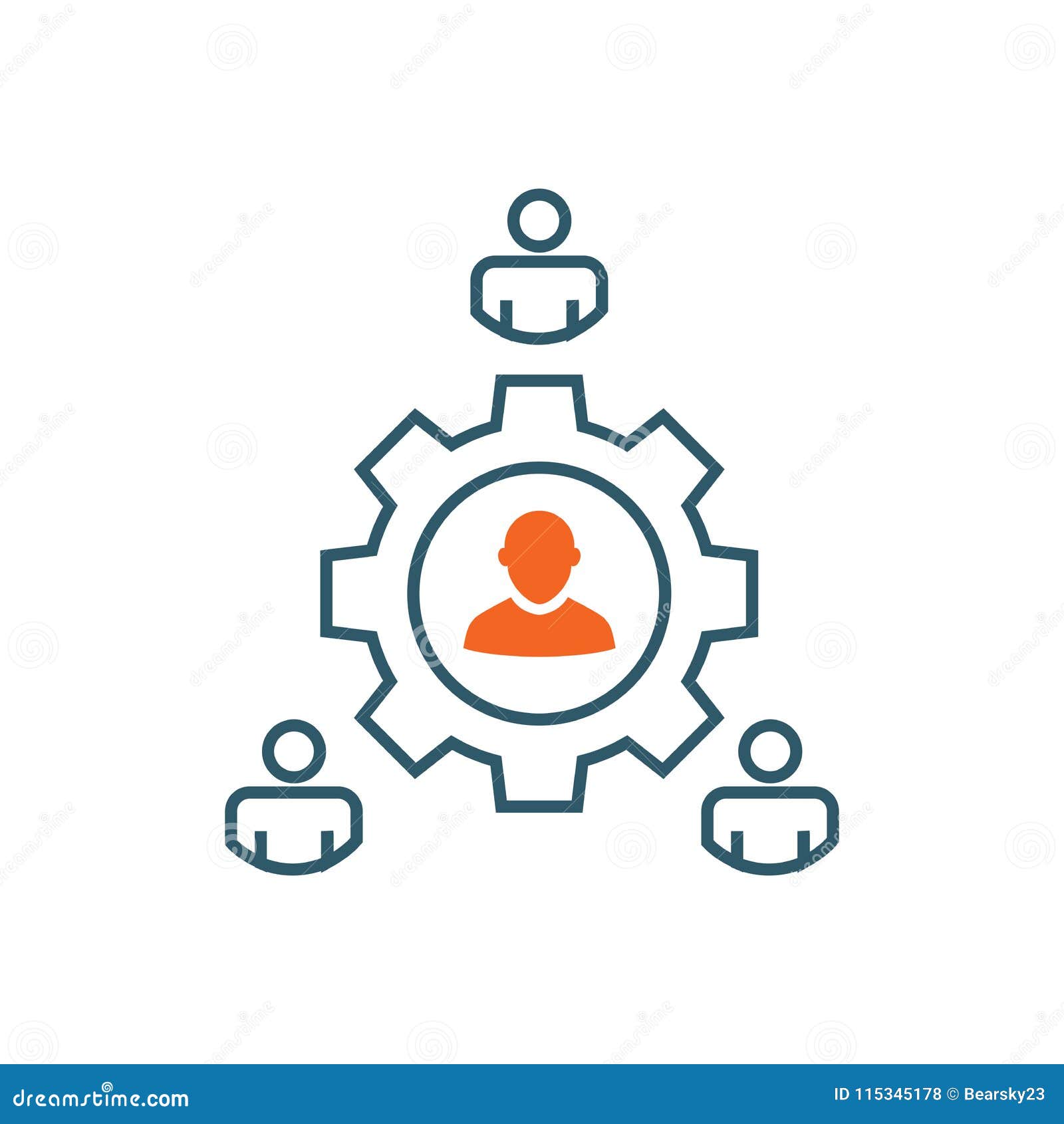 spokesperson icon - person in a marketing position networks & co