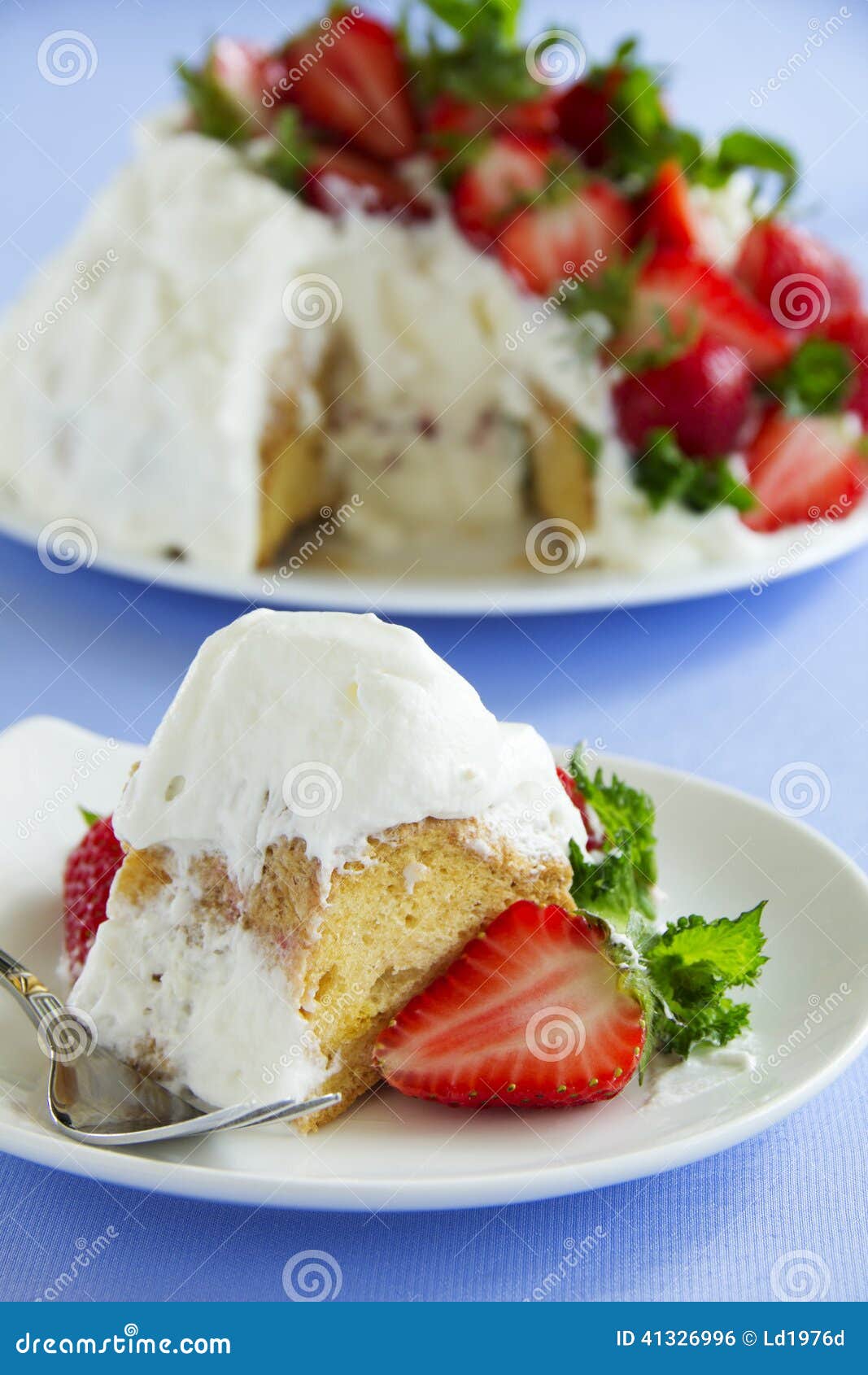 sponge cake angel food