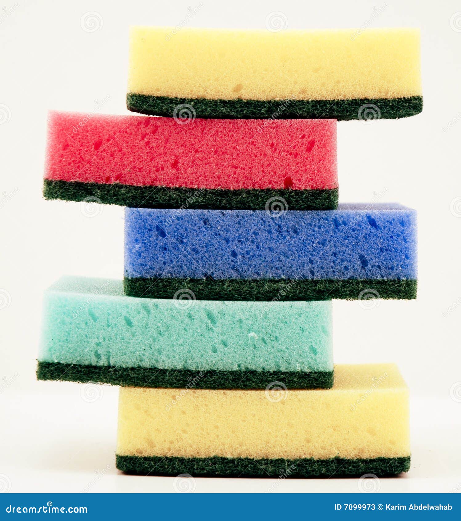 Sponge collection stock image. Image of blue, household - 7099973