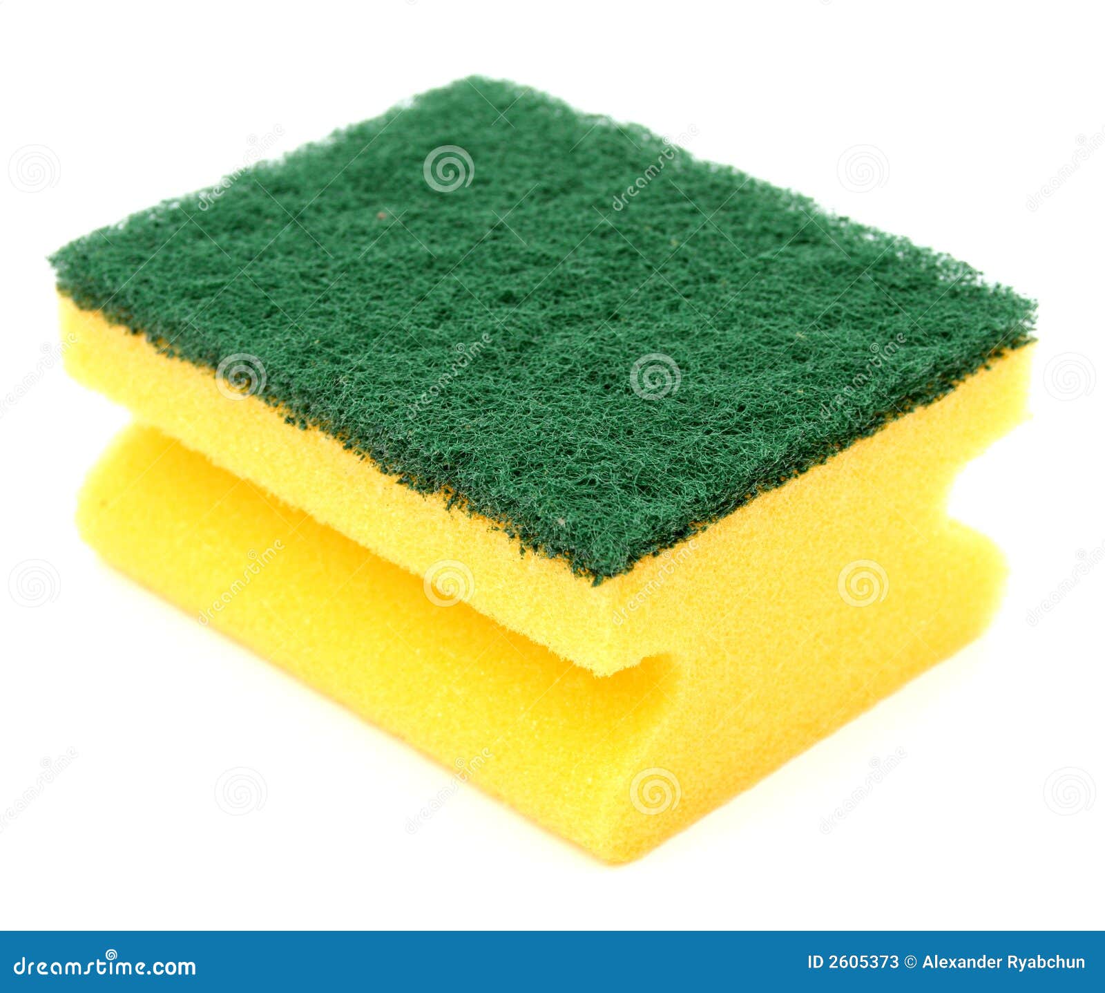 Sponge for Washing Utensils Stock Image Image of textures, clean 2605373
