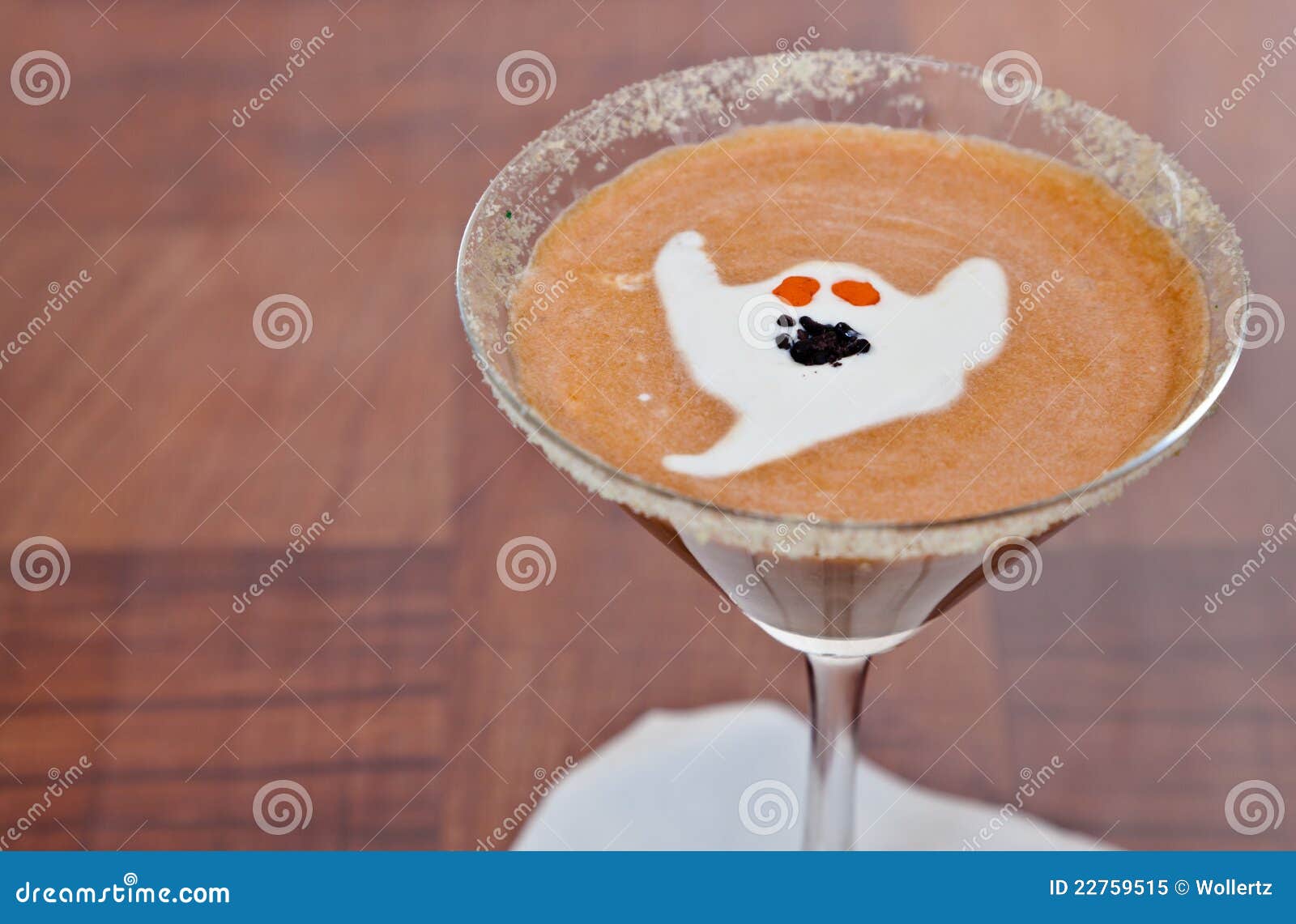 Spooky Martini stock image. Image of coloring, creamy 22759515