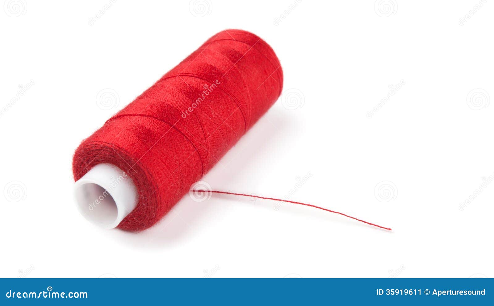 Large Spool Polyester Thread Size #5: Red